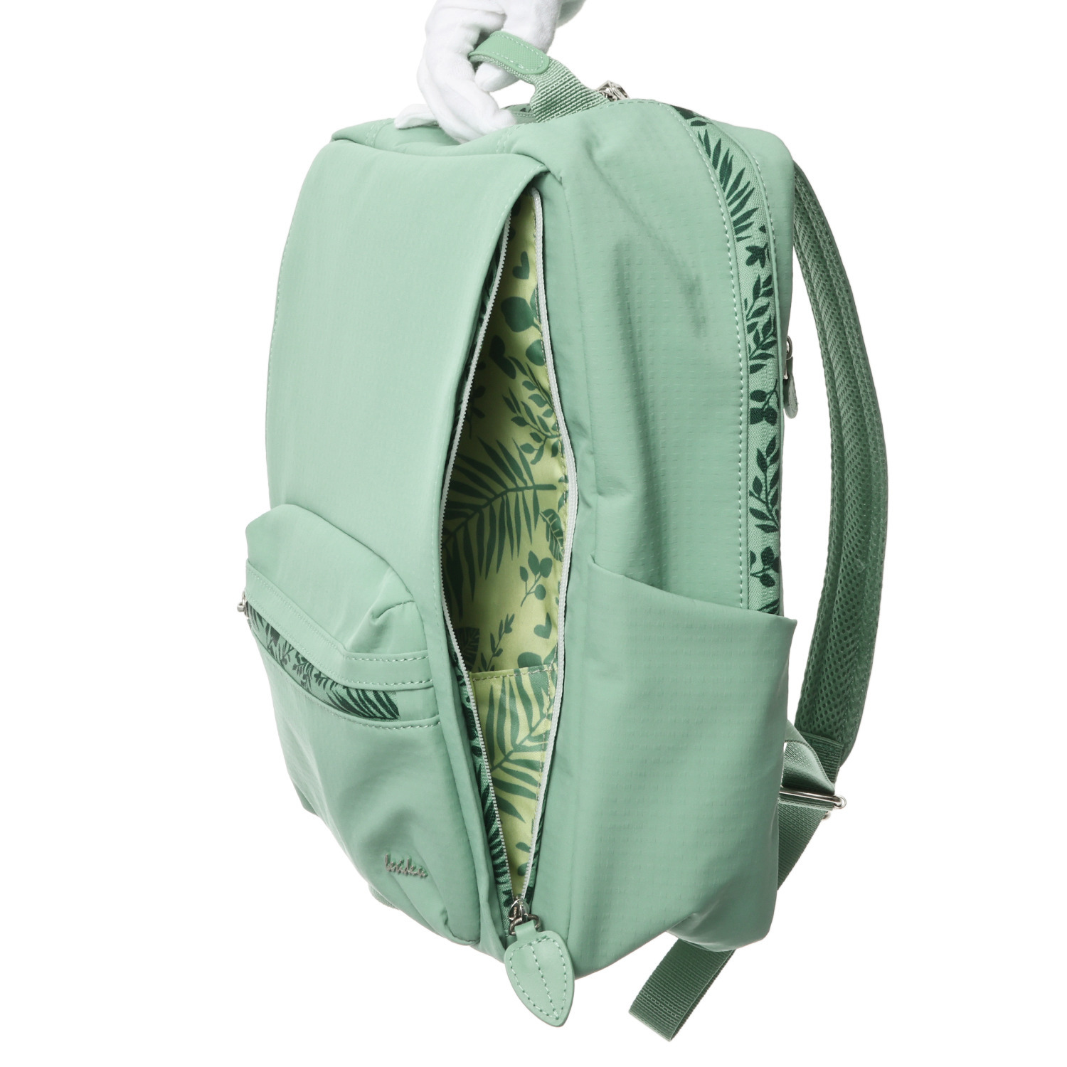 ビサイユ ２０周年アニバーサリー はっ水 “ボタニカーラ” すっきり収納Ａ４サイズ ３ウェイスクエアリュック