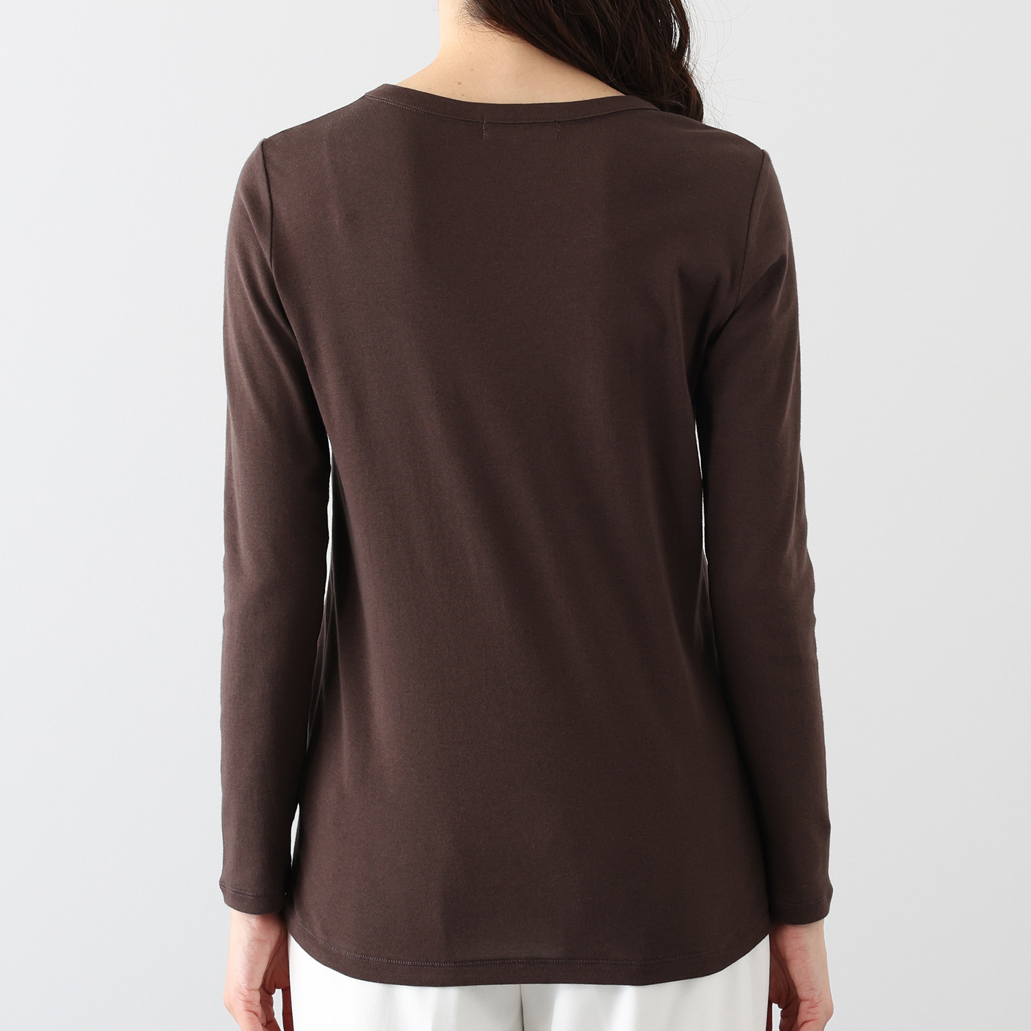 エイガールズ ＬＯＴＵＳシリーズ スビン綿混 マシュふわ（Ｒ） ボートネックプルオーバー