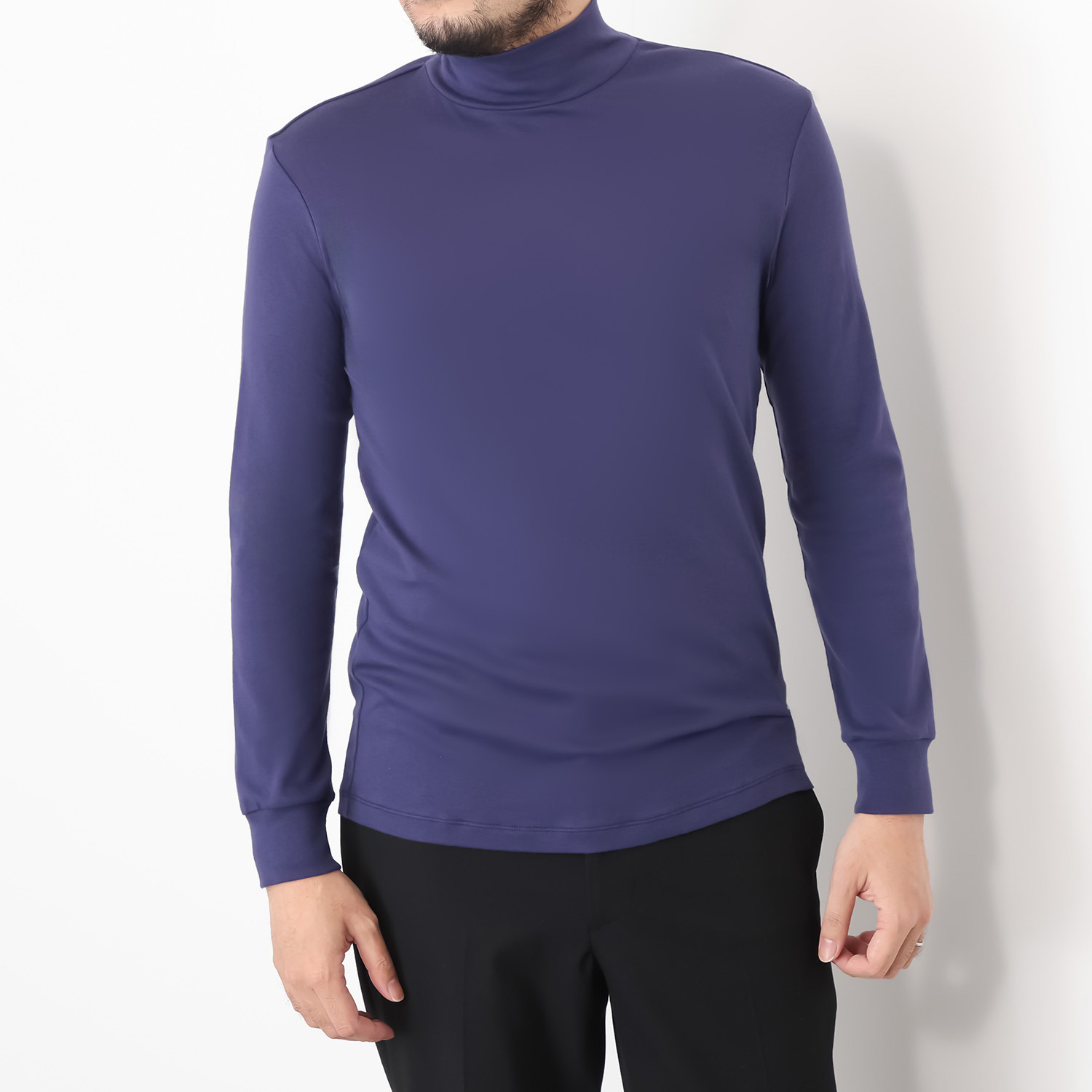 エイガールズ ＬＯＴＵＳシリーズ スビン綿混 マシュふわ（Ｒ） ハイネックプルオーバー ＜メンズ＞