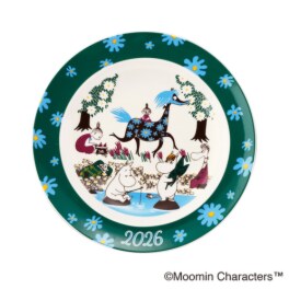 ムーミン 日本製 ２０２６年イヤーズ プレート＜２０ｃｍ＞