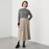 マチュート ポケットが主役 こなれラップ風スカート