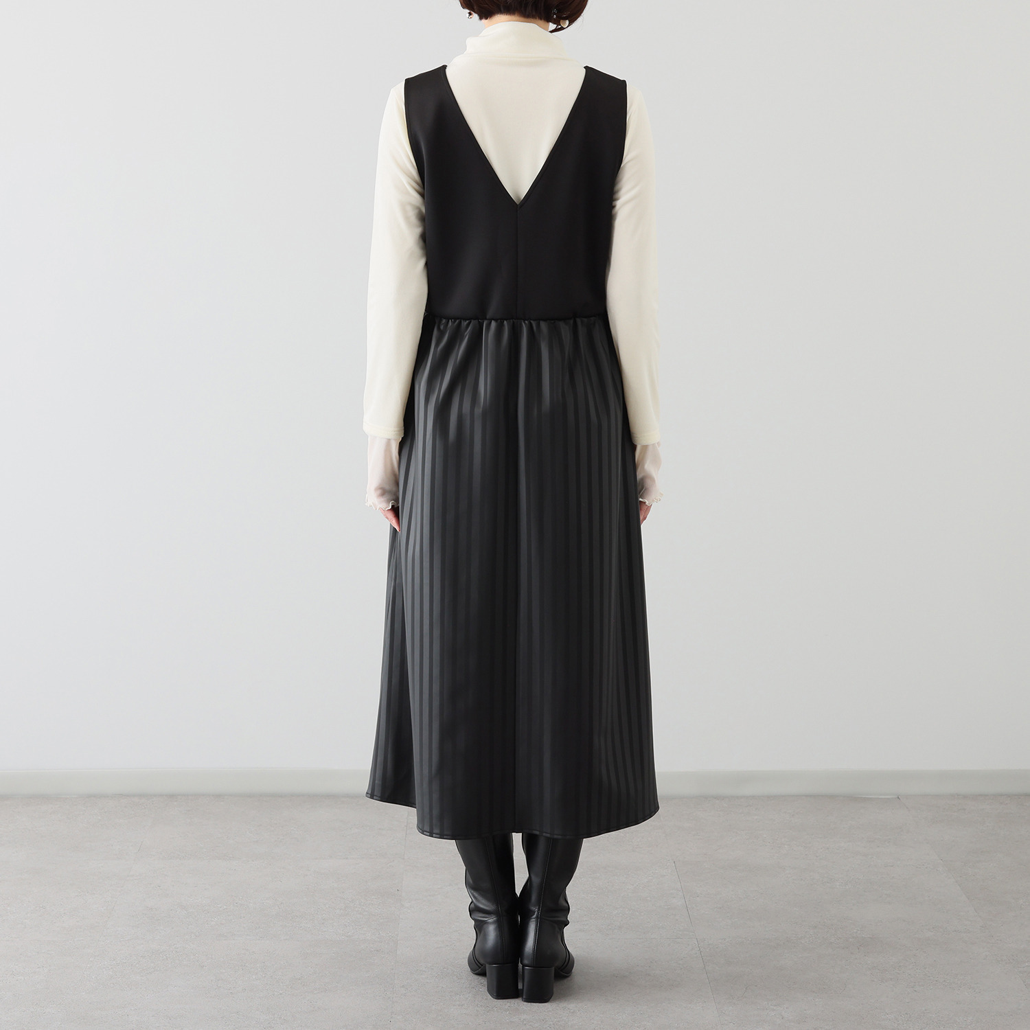 マチュート ひとクセ効いた 欲張り ジャンパースカート