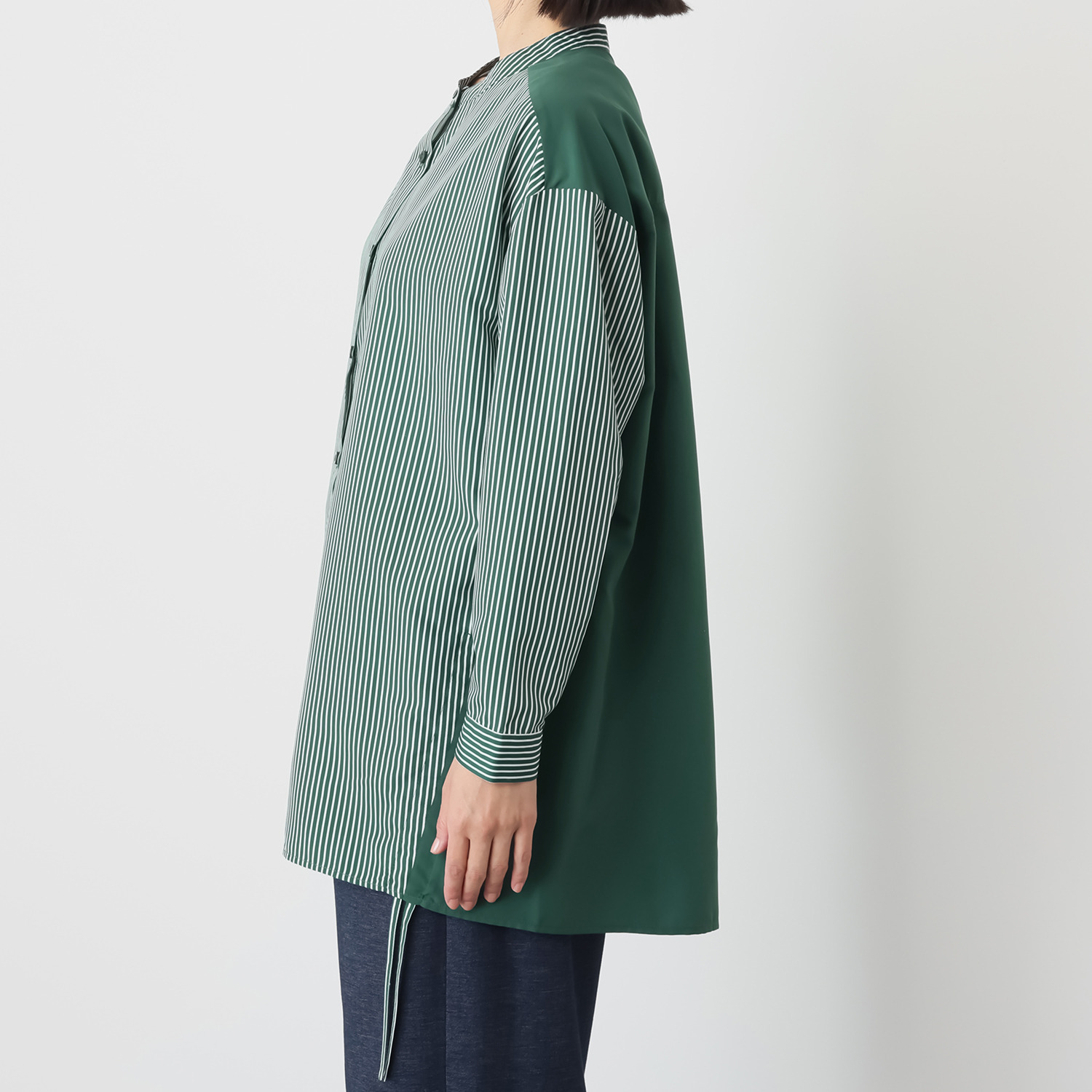 イクシーズ 表情豊かな 着るだけでおしゃれ オーバーシャツ