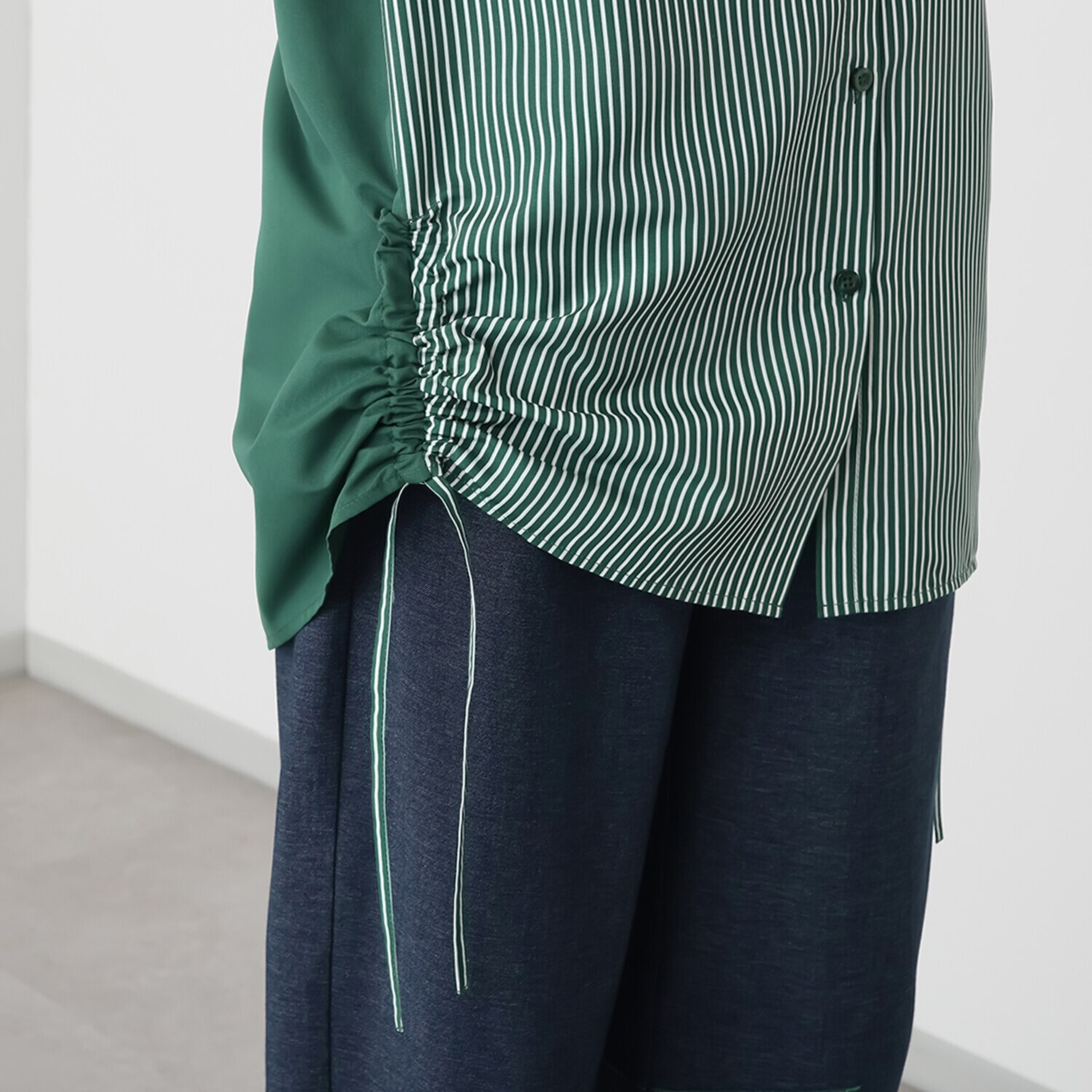 イクシーズ 表情豊かな 着るだけでおしゃれ オーバーシャツ