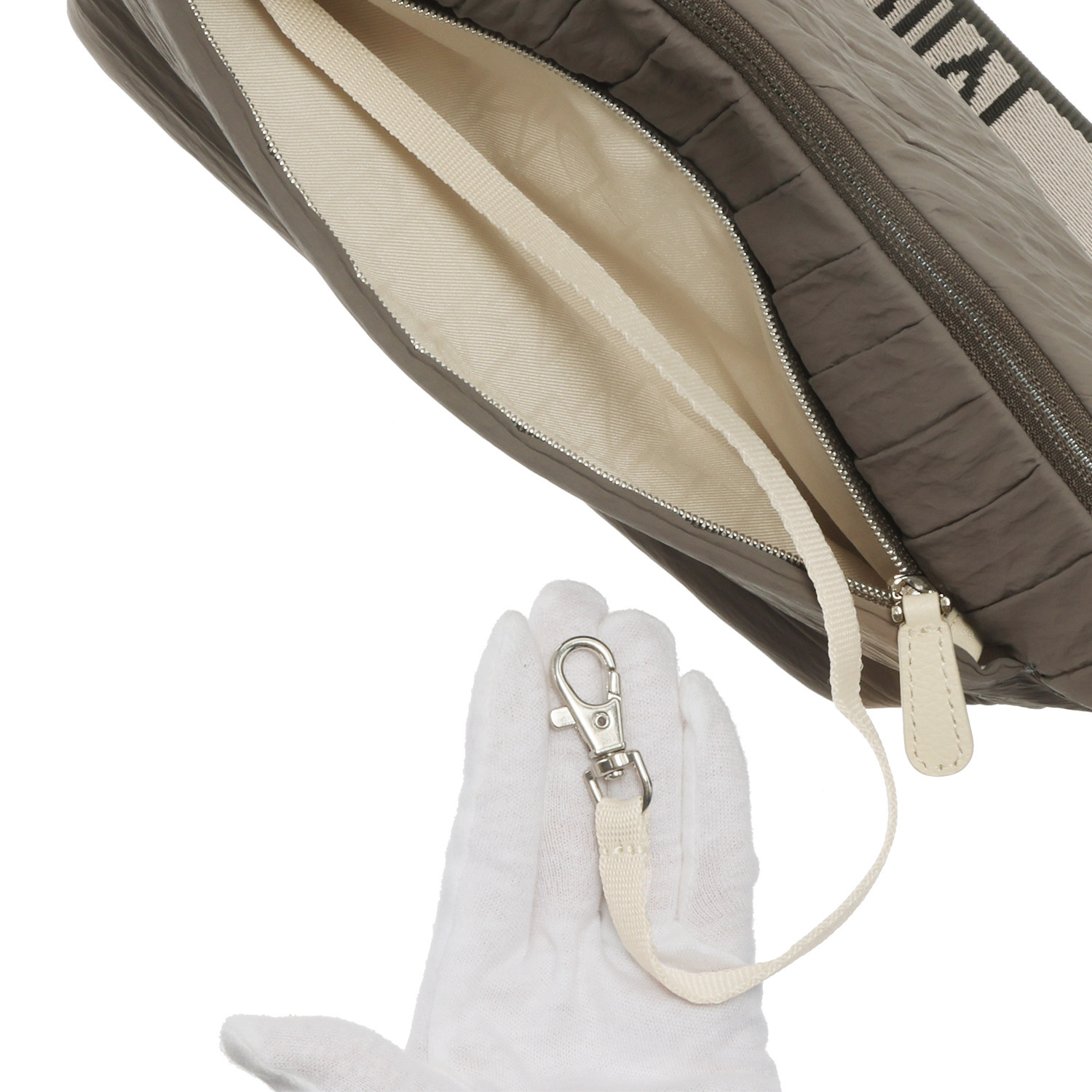 ミッシェル　クラン はっ水・軽量 シワプリーツ ショルダーバッグ