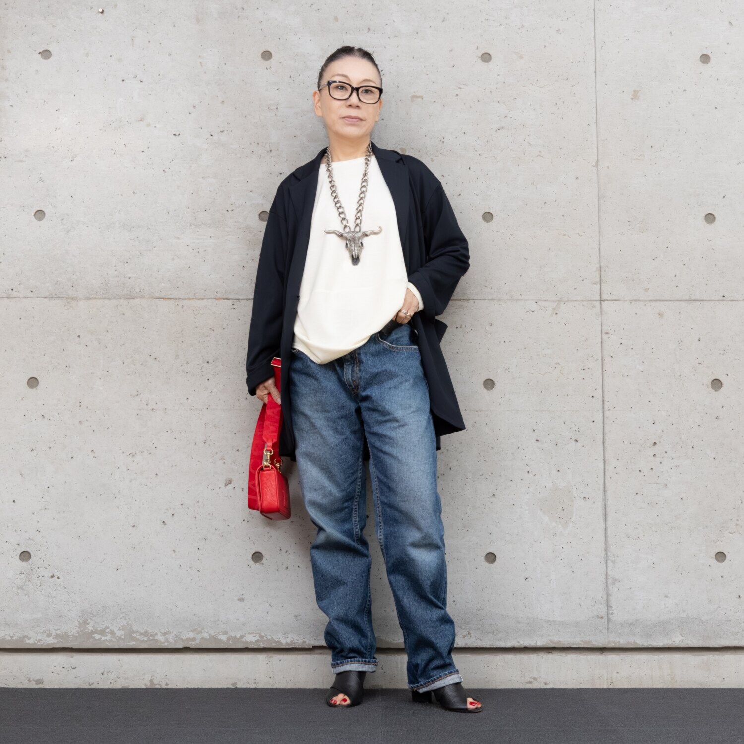 ヒロコ　デシネール ふんわりまとう バレルシルエット プルオーバー