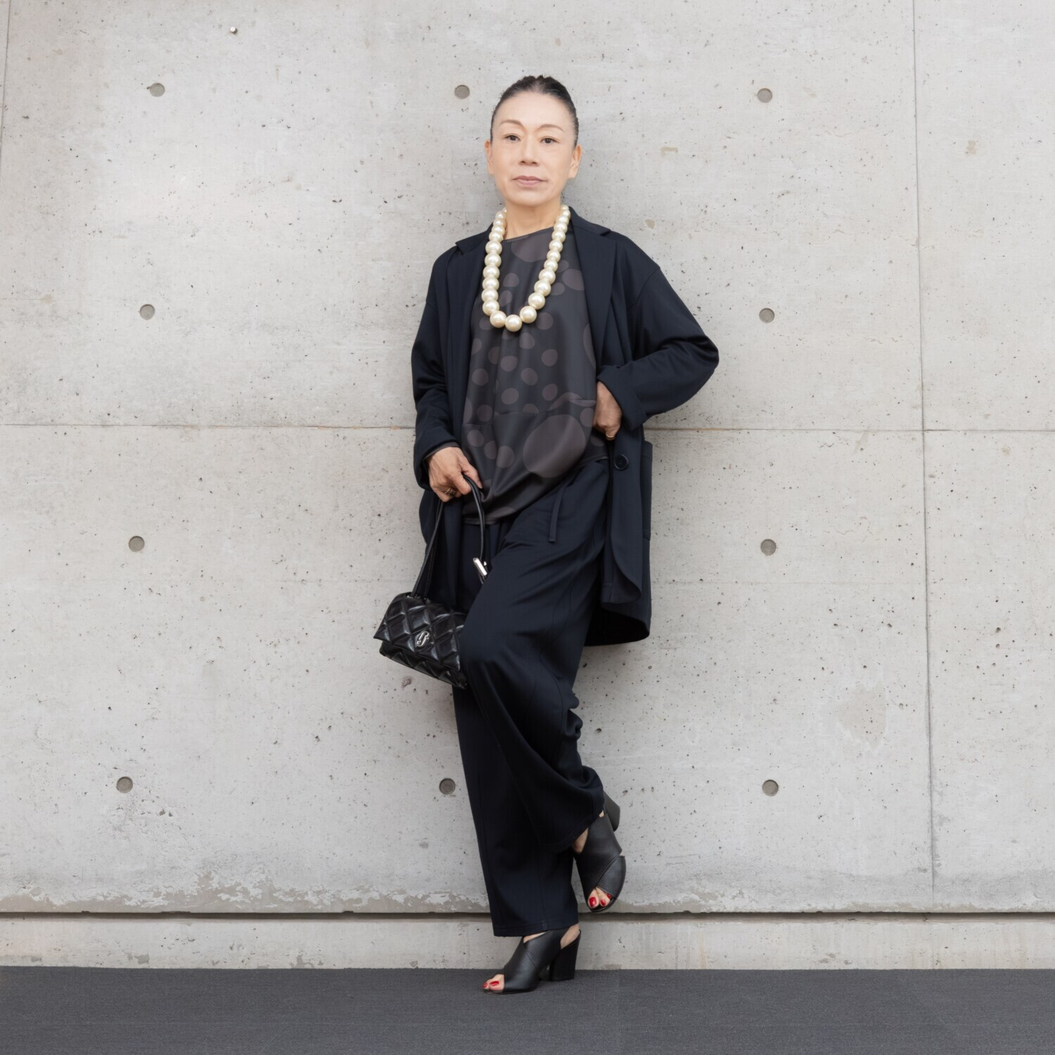 ヒロコ　デシネール ふんわりまとう バレルシルエット プルオーバー