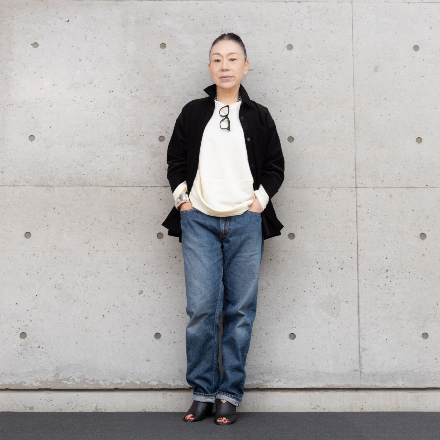 ヒロコ　デシネール ふんわりまとう バレルシルエット プルオーバー