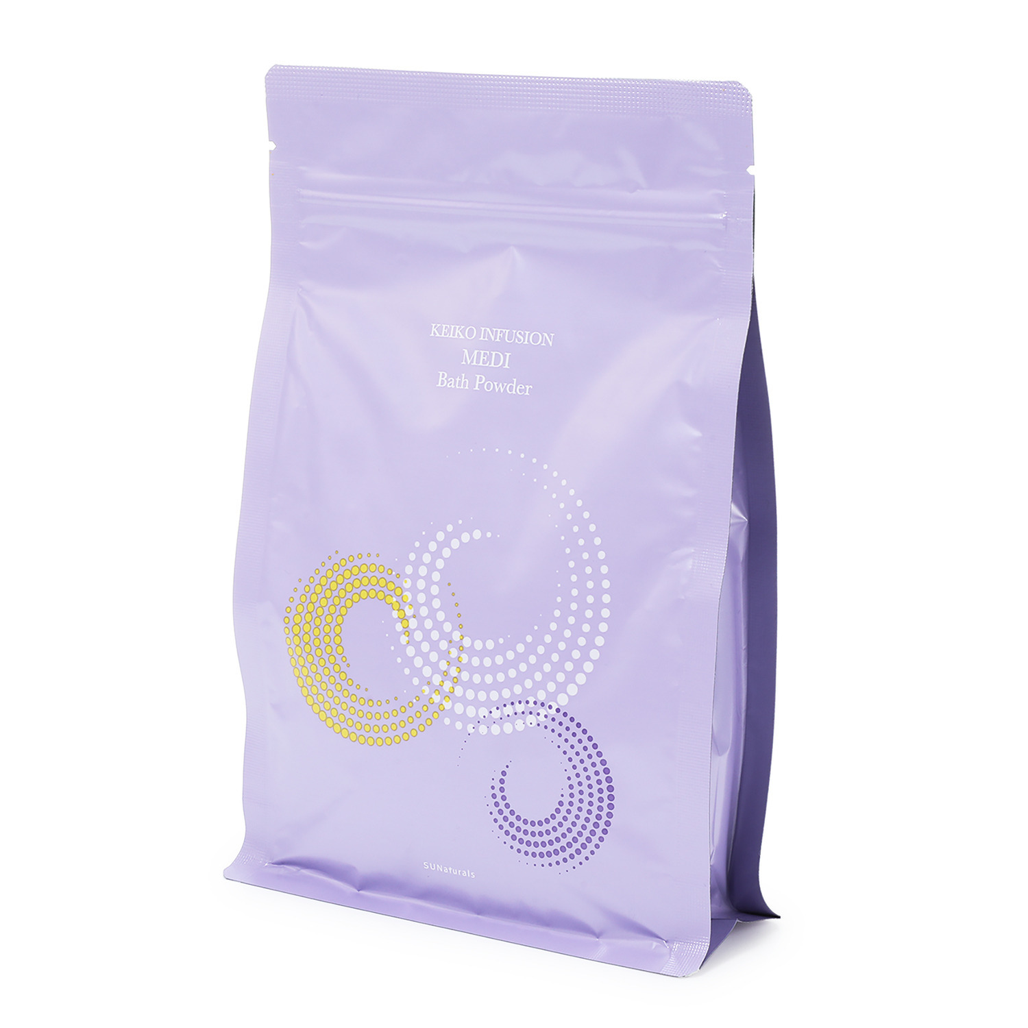 サンナチュラルズ 疲労回復・冷え性に！ ホホバ油配合で潤い肌へ ＫＥＩＫＯ インフュージョン 薬用メディバスパウダー ＜ラベンダーの香り＞ ２袋セット