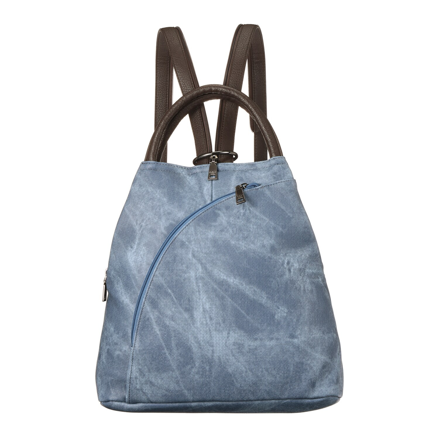 グッシオイタリー はっ水 こだわり素材 ６ポケット ３ウェイリュック ＜ショルダーバッグ、 　カードケース付＞