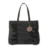 グッシオイタリー はっ水　こだわり素材 ナイロンフリル Ａ４トートバッグ ＜ミニミラーチャーム付＞