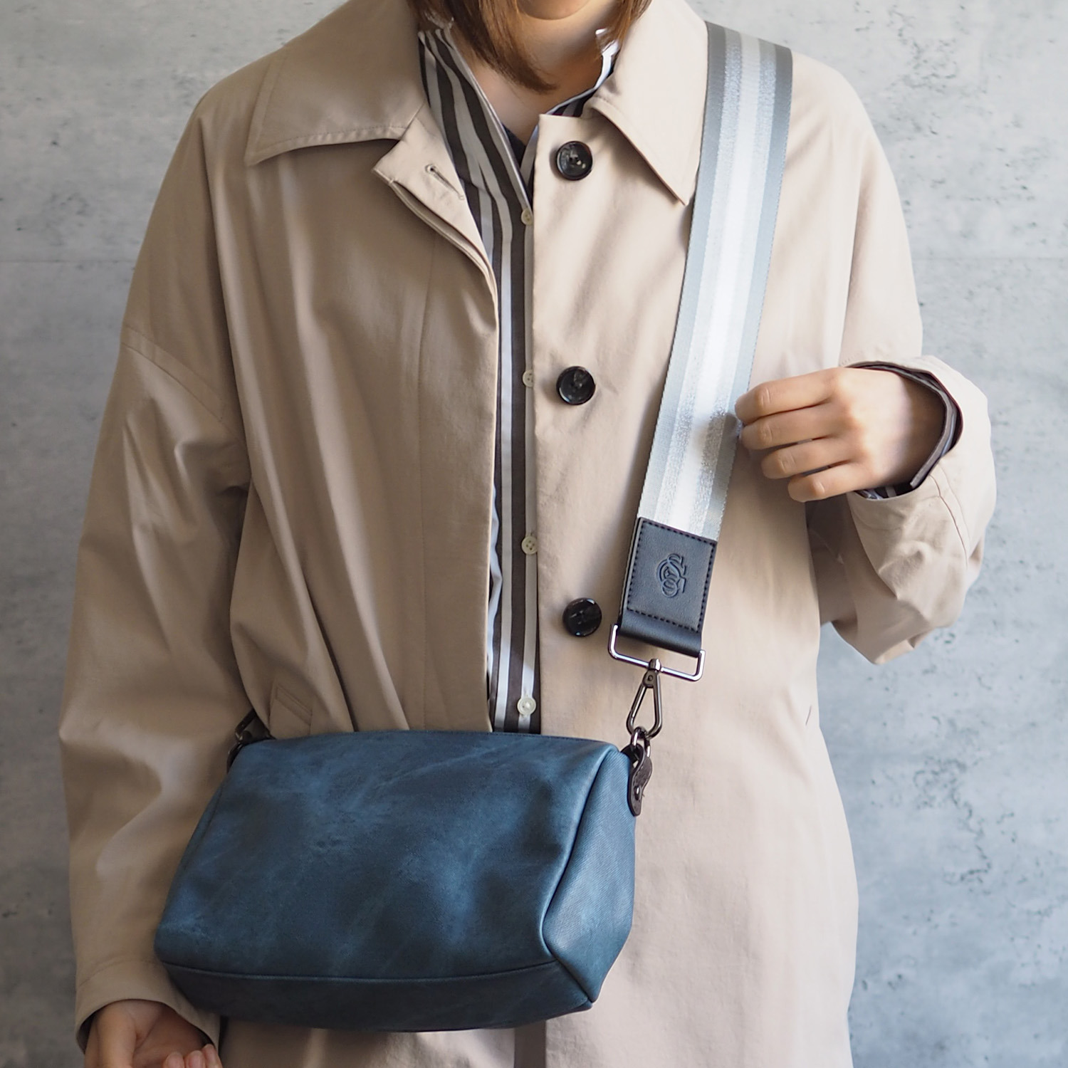 グッシオイタリー コーディネイトを より楽しく！ ショルダーベルト ２柄セット