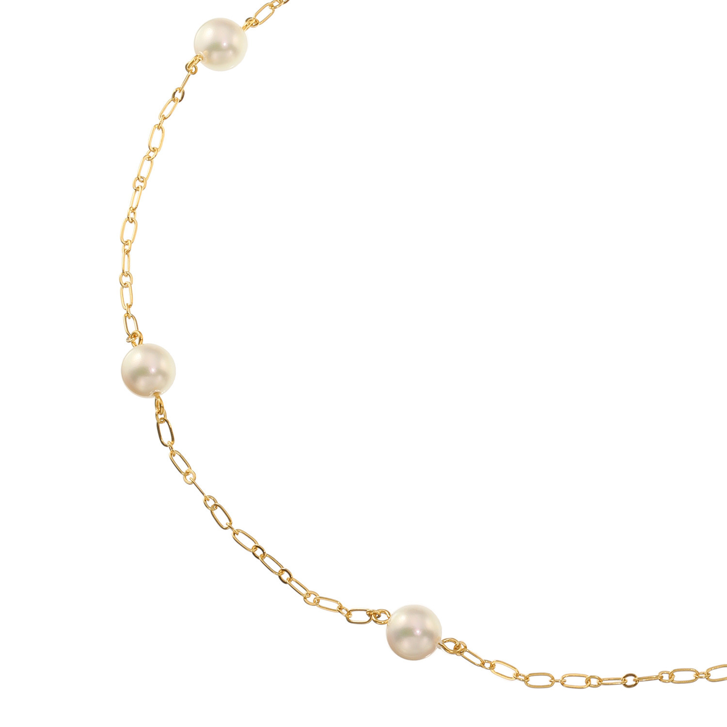 プレミアムパール 泉州の職人技 貝パール ２ウェイ ステーション ロングネックレス 