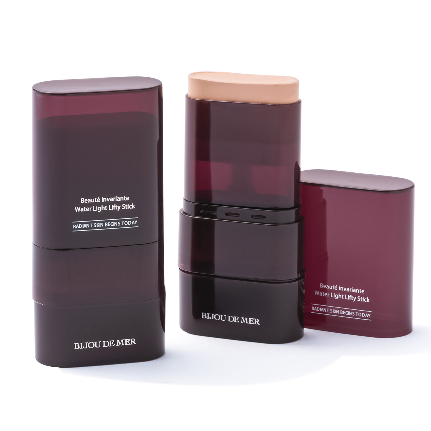 ビジュー　ドゥ　メール ひと塗りで日中ハリケア！ 海洋性微生物原料配合 ボーテアンバリエンテ ウォーターライト リフティスティック ２本セット 