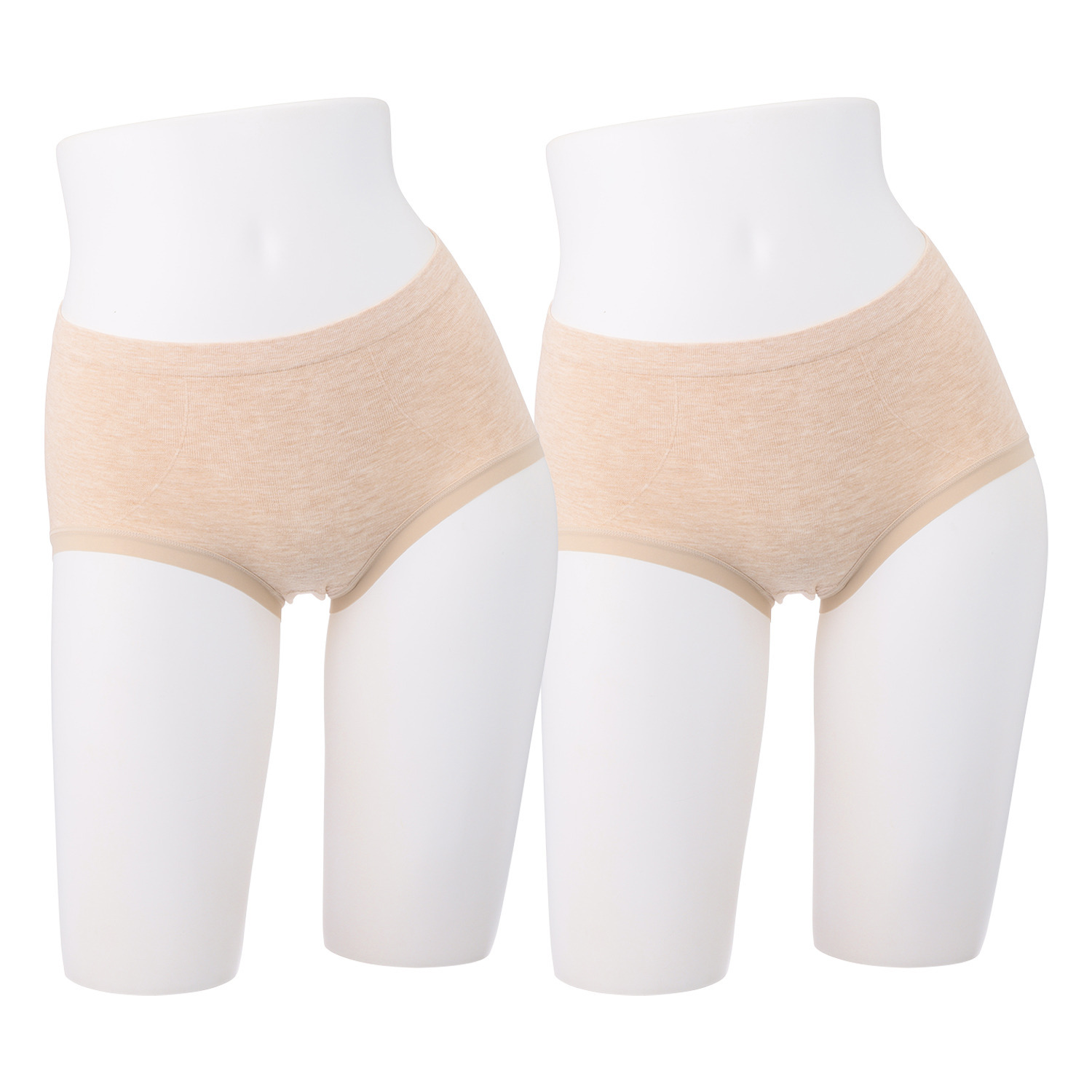 おしり家 サイズ選び不要！ Ｓ〜３Ｌサイズまで着用可 ここちワンフィット ショーツ同色２枚セット