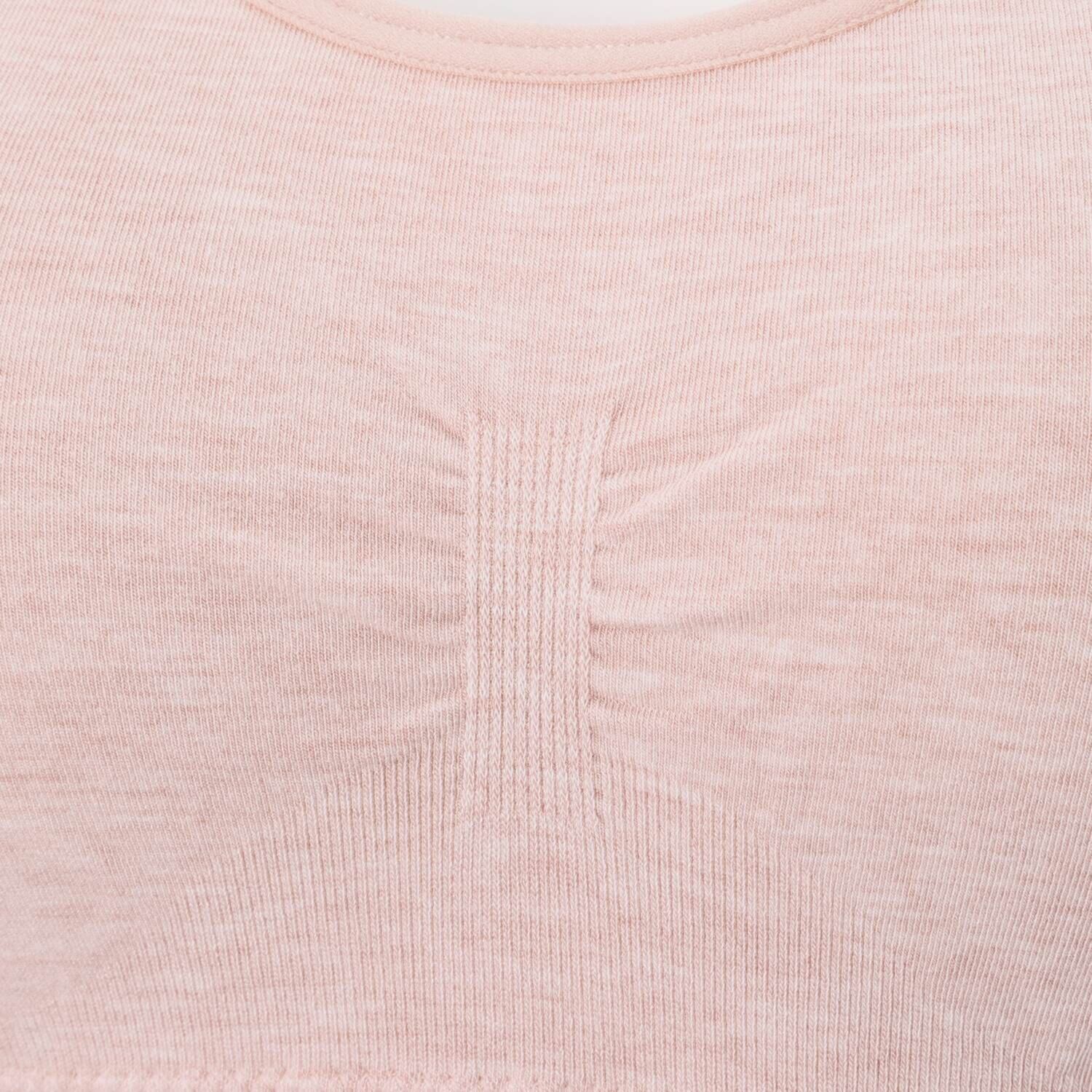 おしり家 サイズ選び不要！ Ｓ〜３Ｌサイズまで着用可 分離型パット付 ここちワンフィットブラ