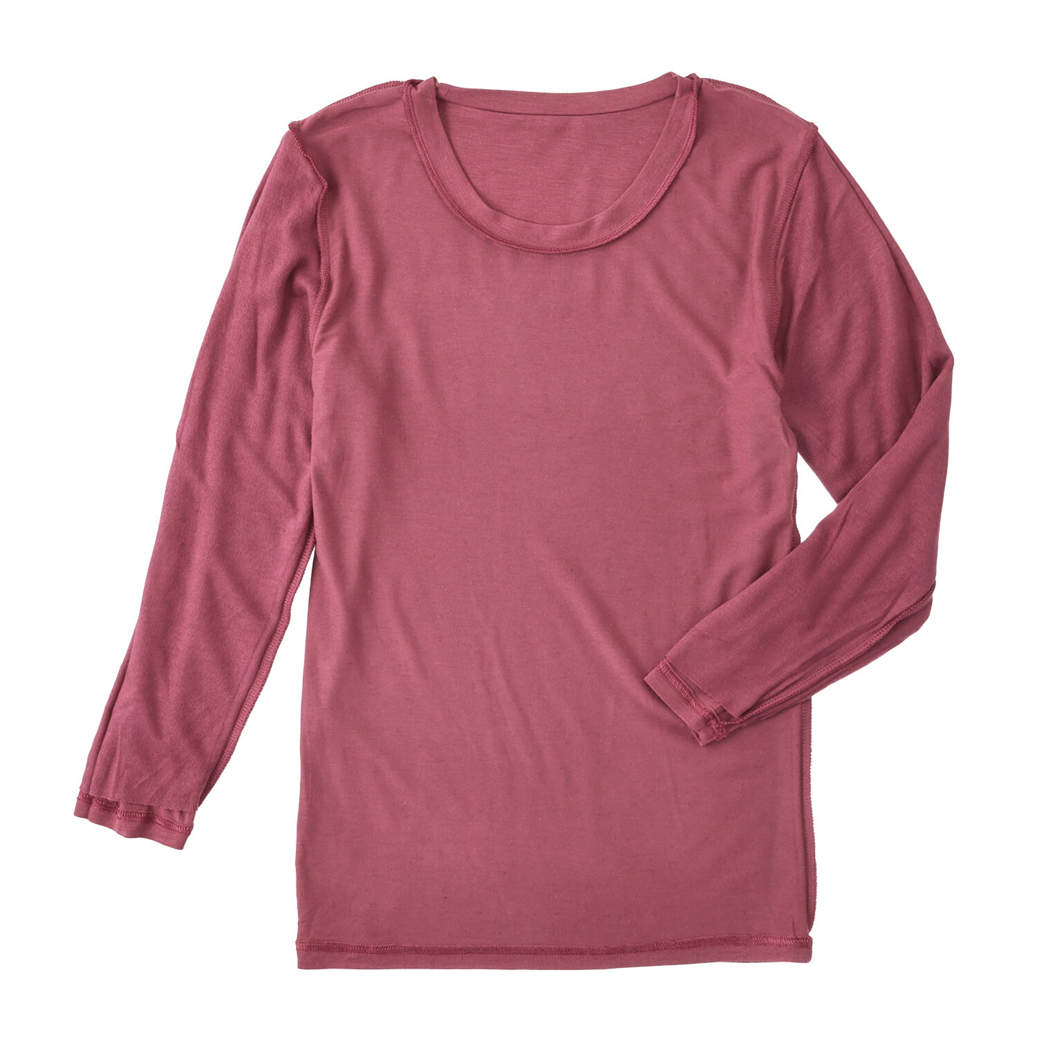 ジュエル 至福の柔らかさ ヒアルロン酸加工　Ｗ重ね 九分袖インナー２枚組