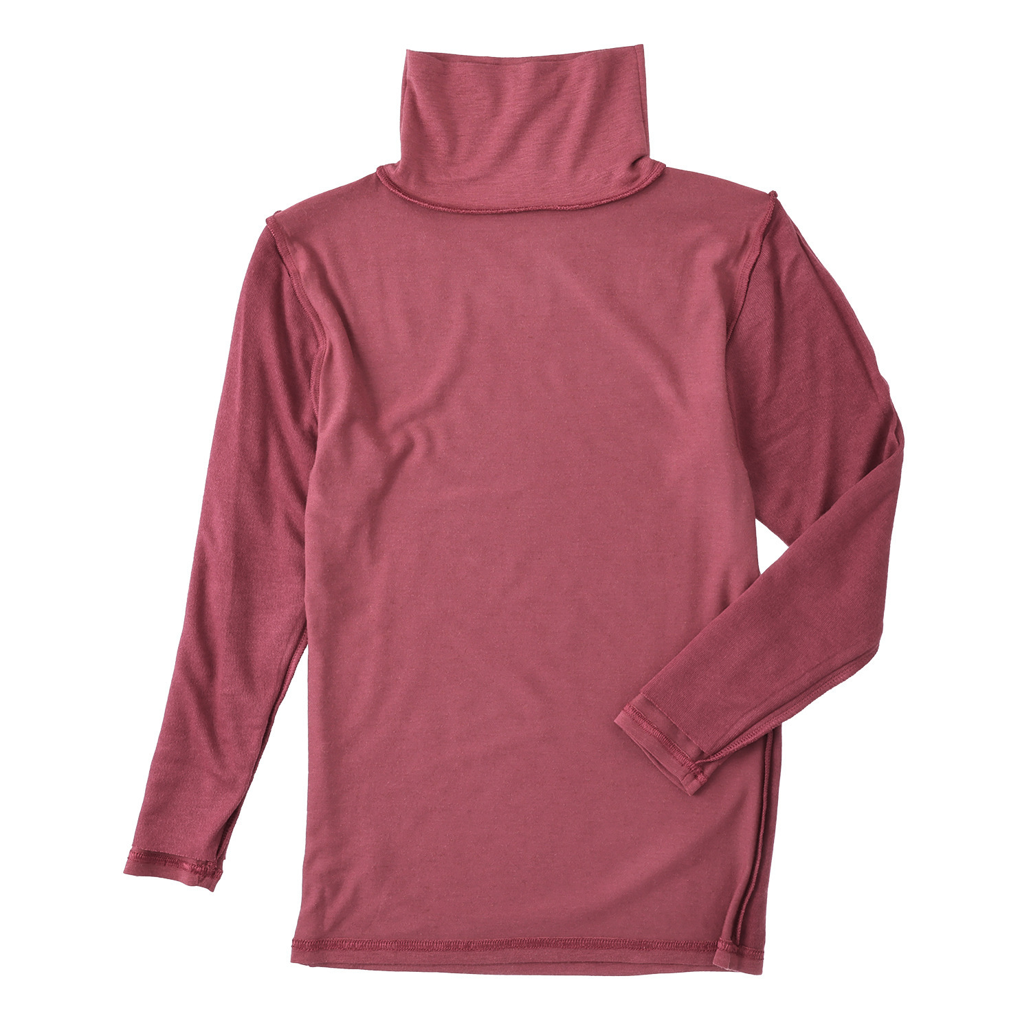 ジュエル 至福の柔らかさ ヒアルロン酸加工　Ｗ重ね タートルネック２枚組