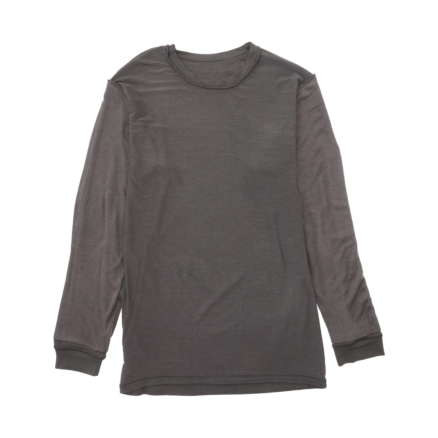 ジュエル 至福の柔らかさ ヒアルロン酸加工　Ｗ重ね 長袖インナー２枚組 ＜メンズ＞