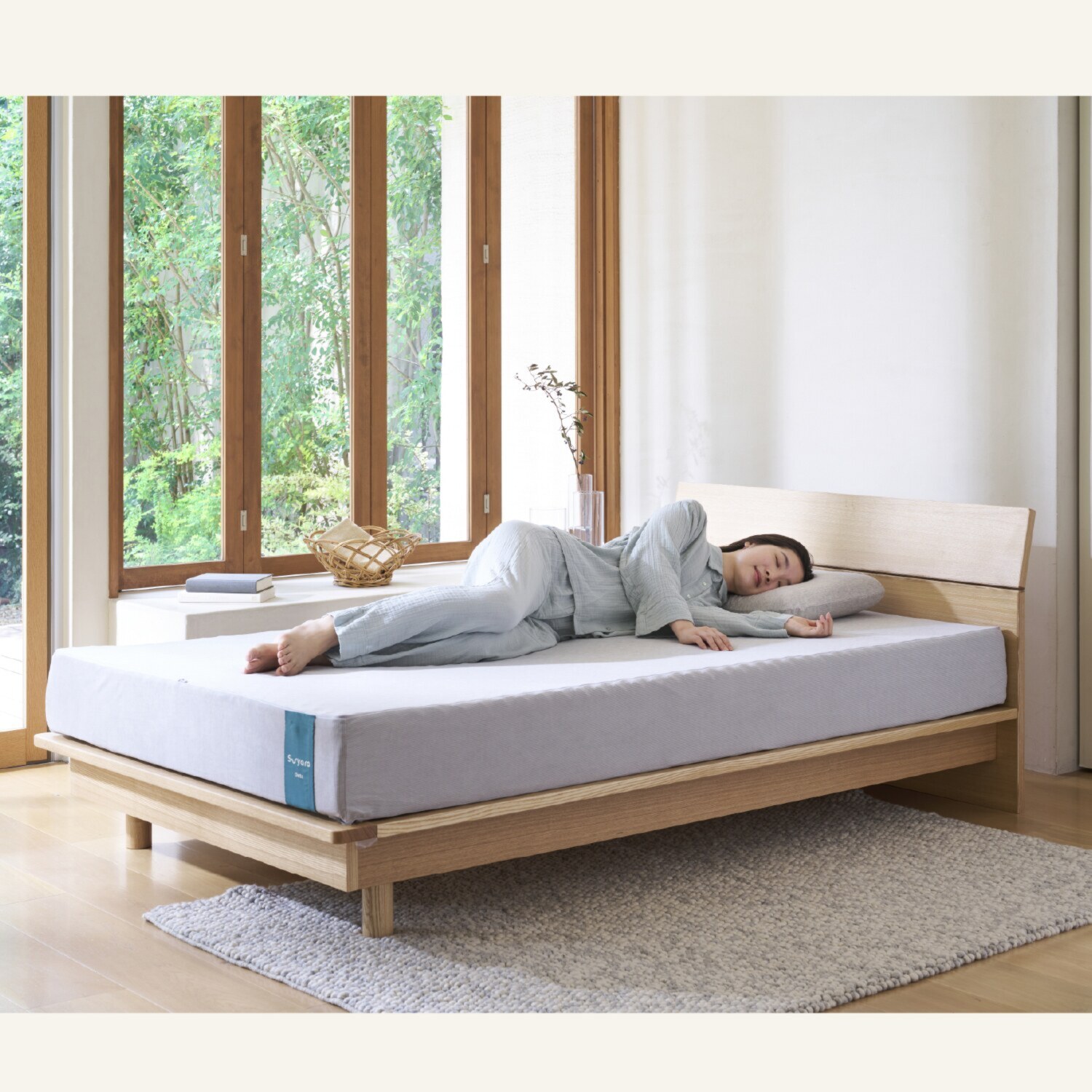 ｎｉｓｈｉｋａｗａ ２０ｃｍの厚みと 点で支える スヤラ　ドッツ ベッドマットレス ＜２０ｃｍ厚・シングル＞