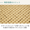 ｎｉｓｈｉｋａｗａ ２０ｃｍの厚みと 点で支える スヤラ　ドッツ ベッドマットレス ＜２０ｃｍ厚・シングル＞