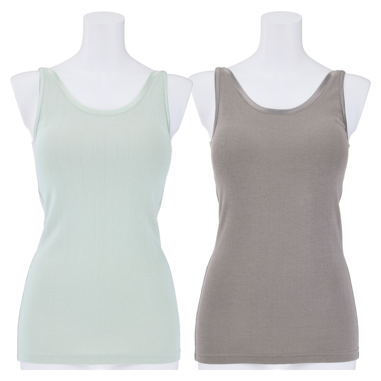 ヘ・エラ 抗菌防臭 コットン贅沢仕立て 手軽にバストが整う！ カップ付インナー ２枚セット