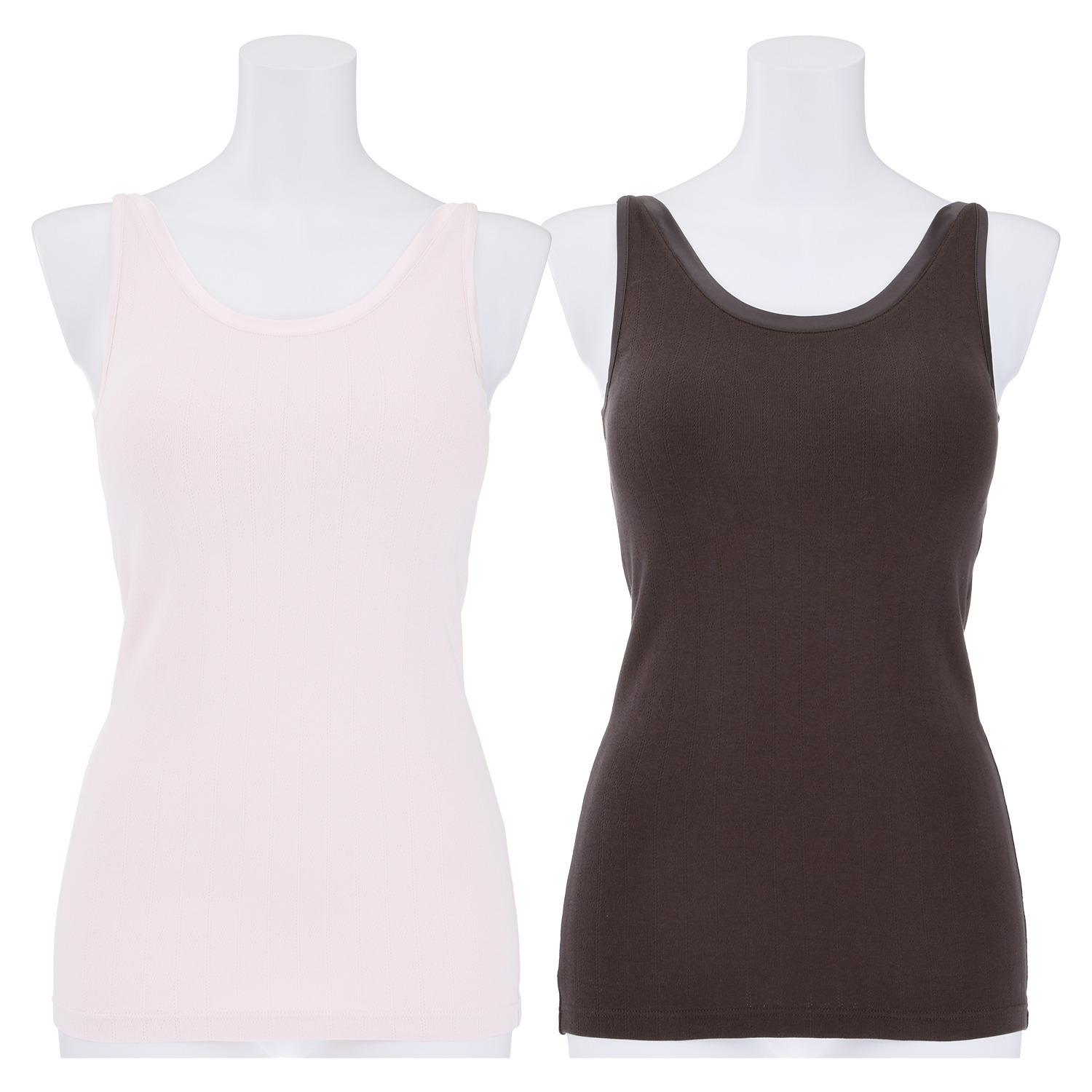 ヘ・エラ 抗菌防臭 コットン贅沢仕立て 手軽にバストが整う！ カップ付インナー ２枚セット