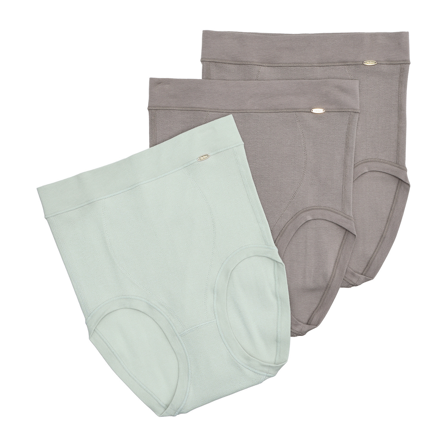 ヘ・エラ 抗菌防臭 コットン贅沢仕立て 深ばきショーツ ３枚セット