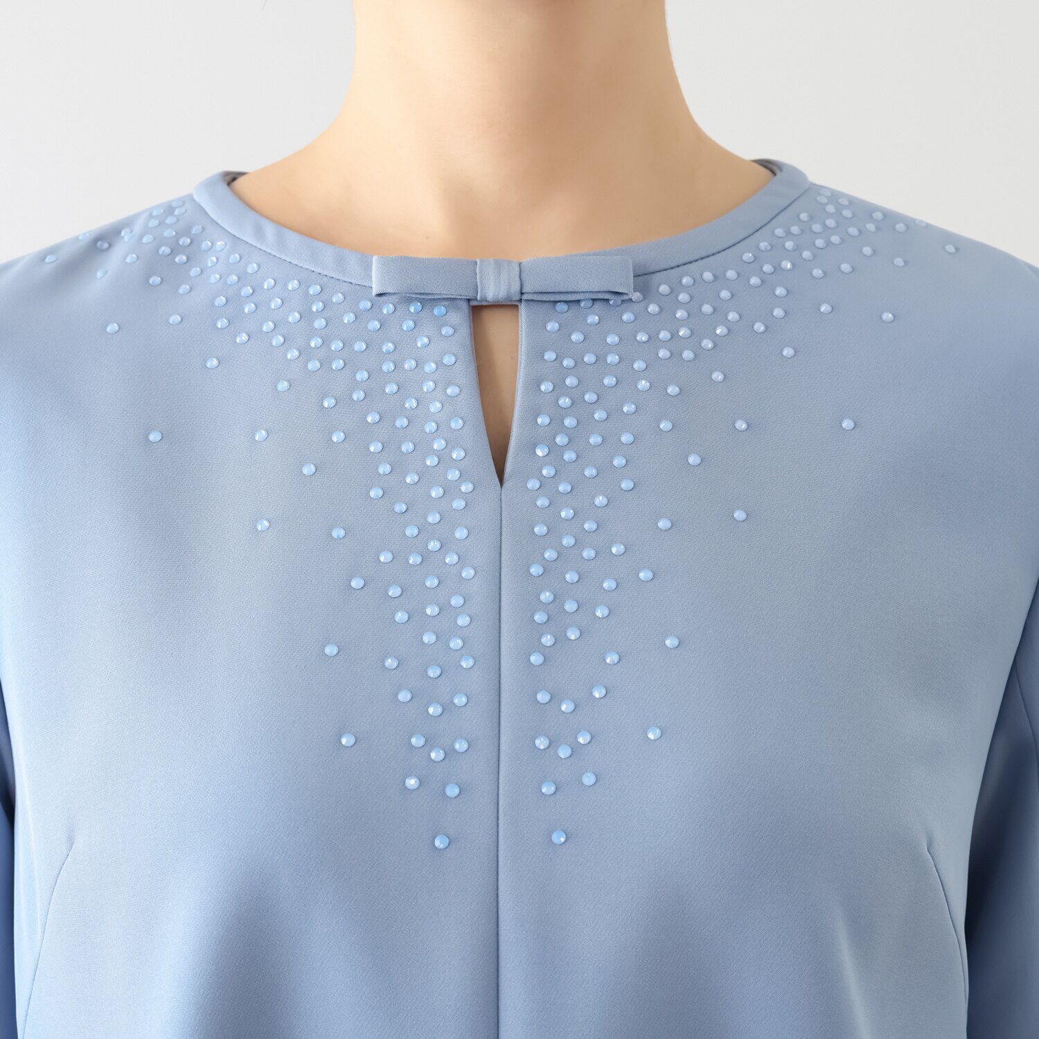 クリス・セリーン 煌めくラインストーン Ａラインワンピース