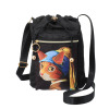 キャットアート 巾着ショルダーバッグ