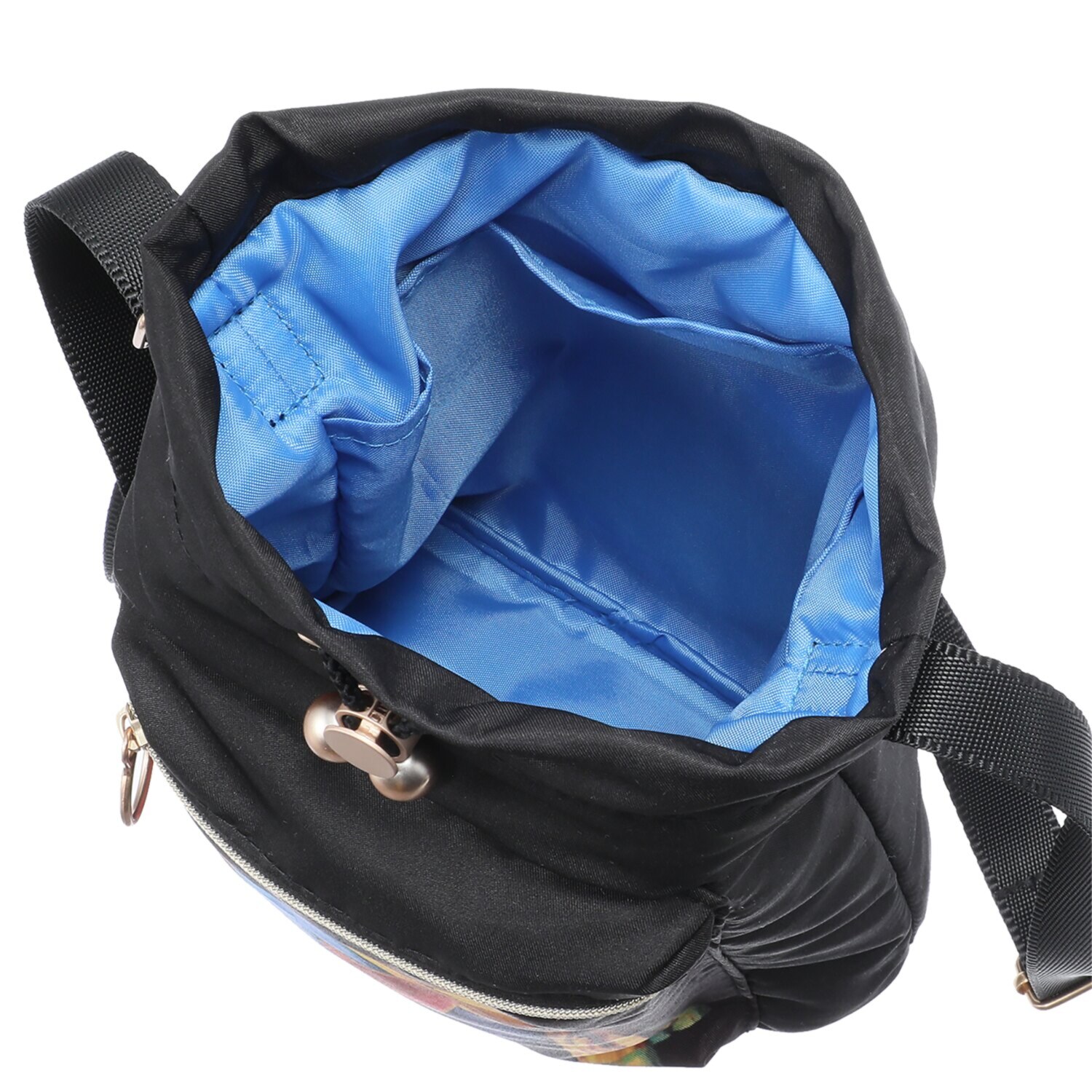 キャットアート 巾着ショルダーバッグ