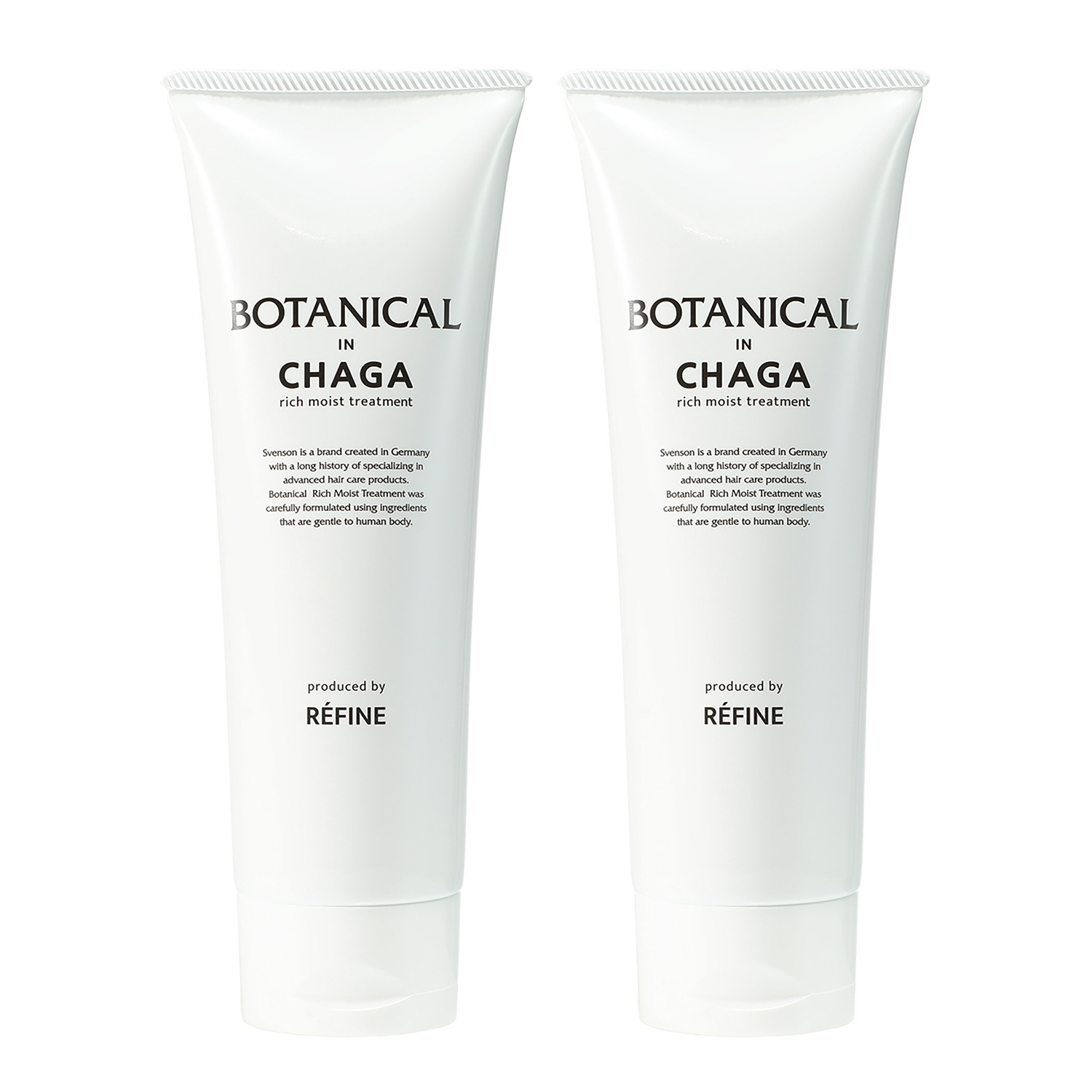 スヴェンソン 髪を補修し潤いツヤ髪へ ザ・チャーガ ヘアトリートメント ＜ローズの香り＞ ２本セット 