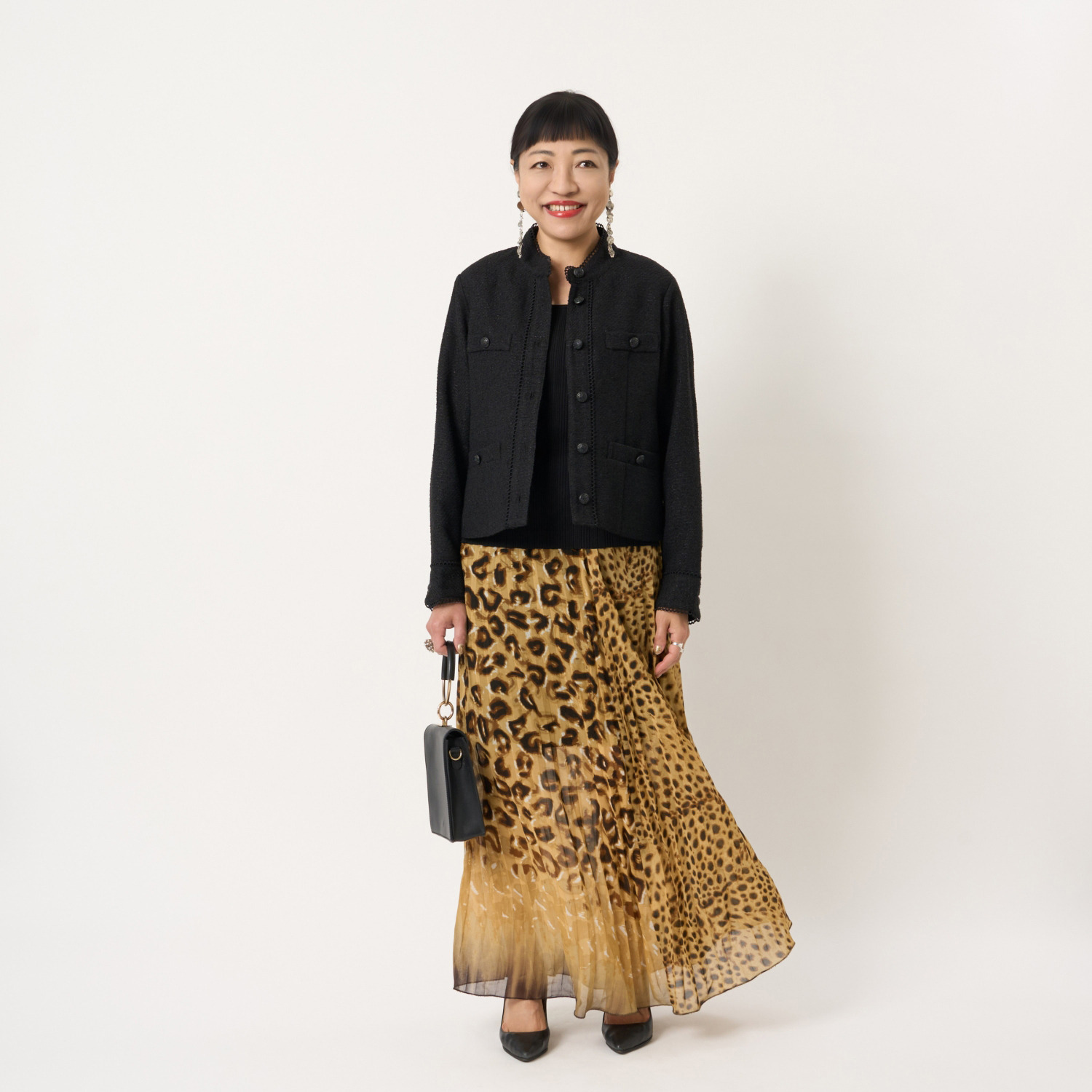 ミューリエ 余白のある上品さを演出 グレースフル ツイードジャケット