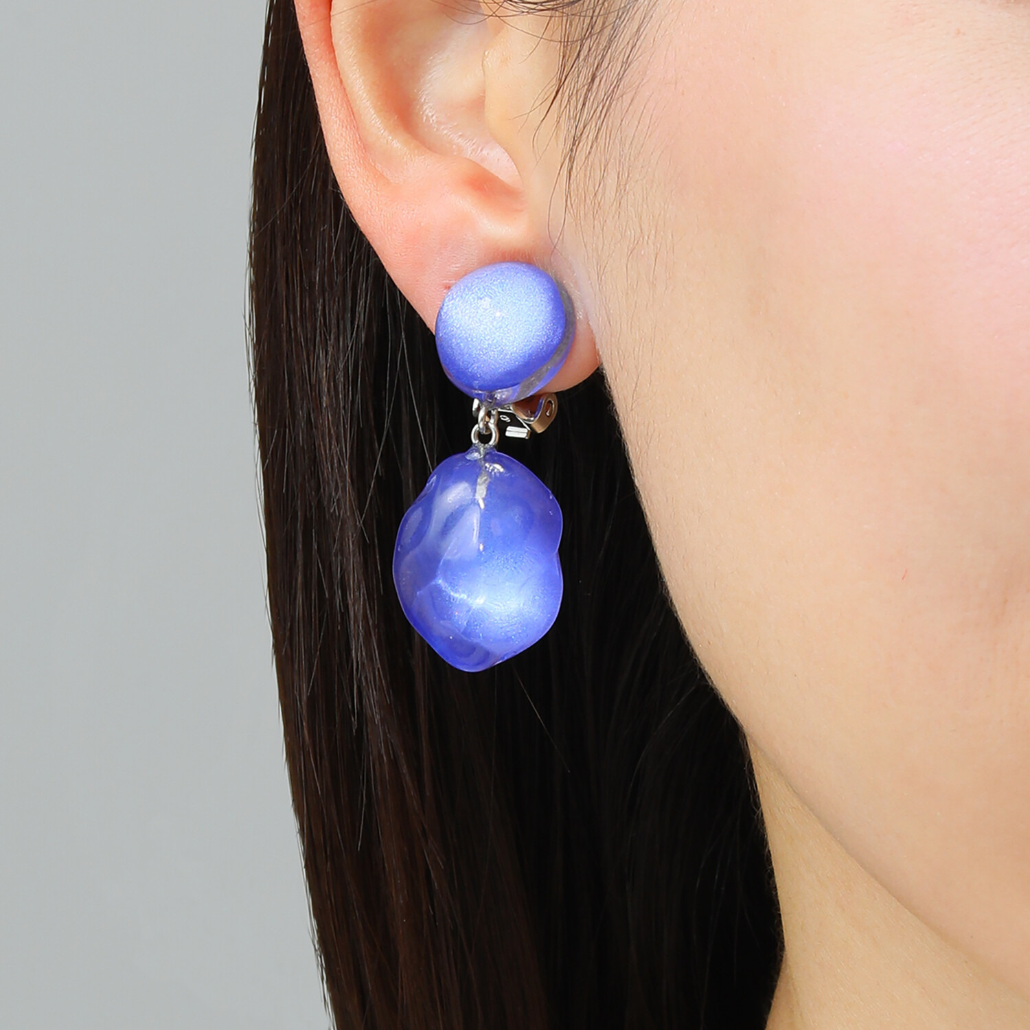 シスカ レジン つぼみモティーフ イヤリング／ピアス