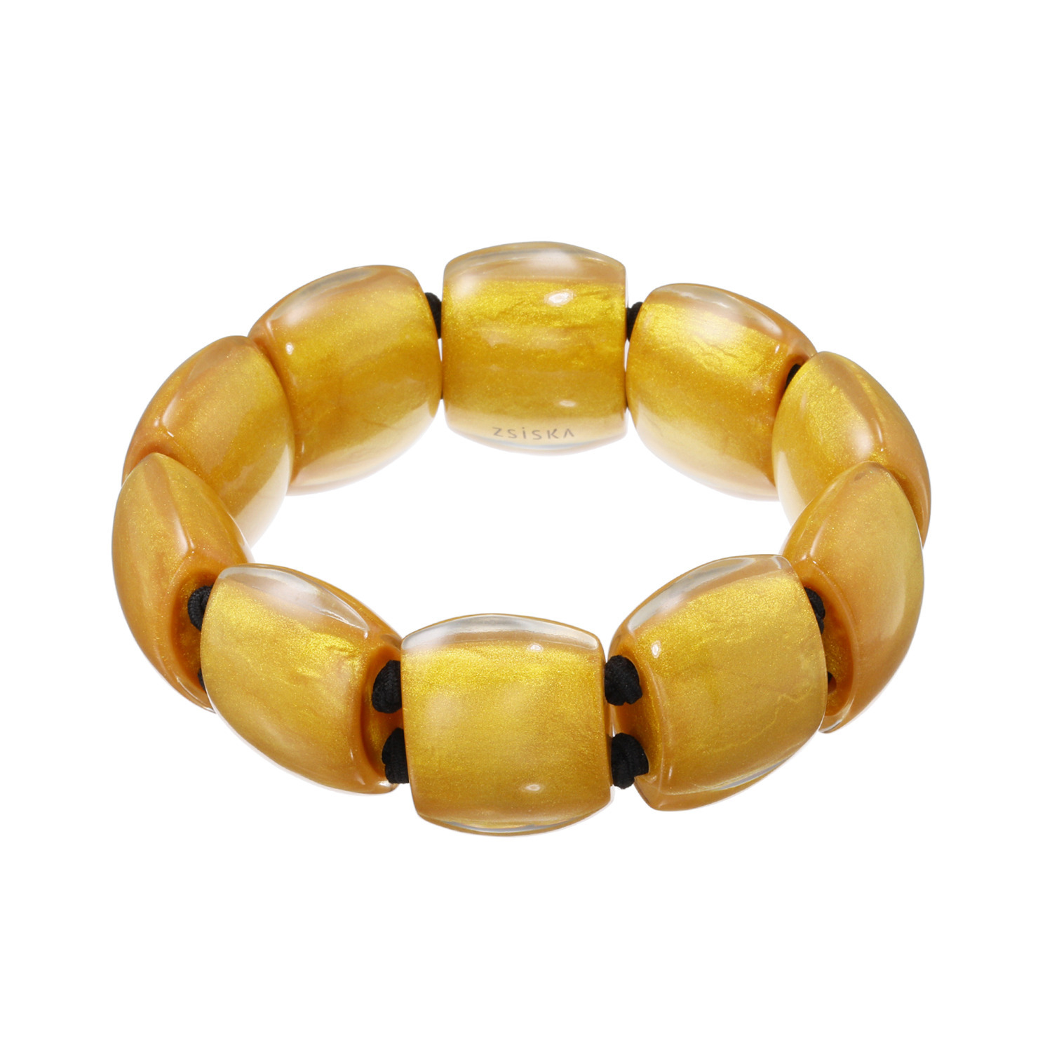 シスカ レジン ラウンドスクエア ブレスレット