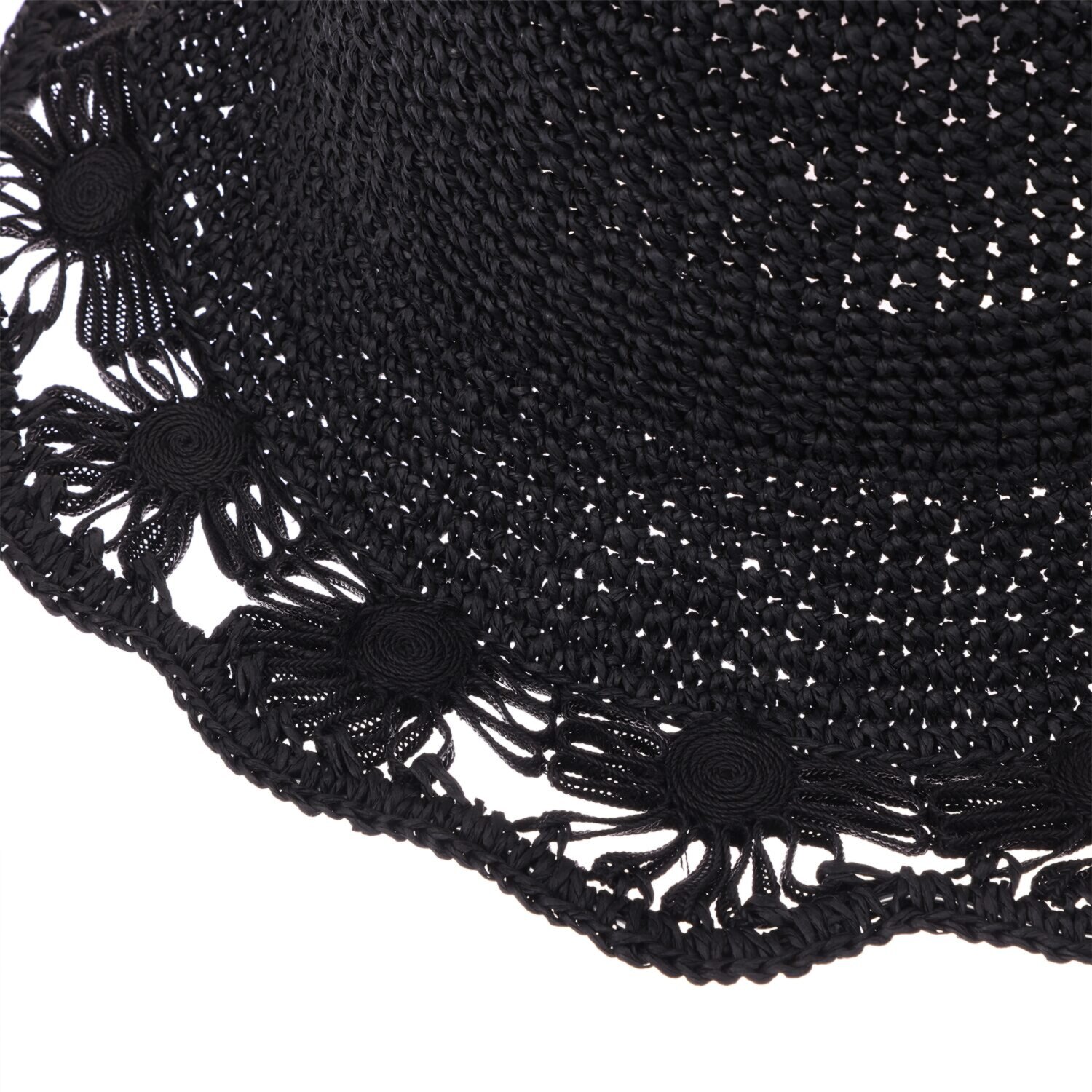 ジョナータ フラワーモティーフ 細手編み クローシュ