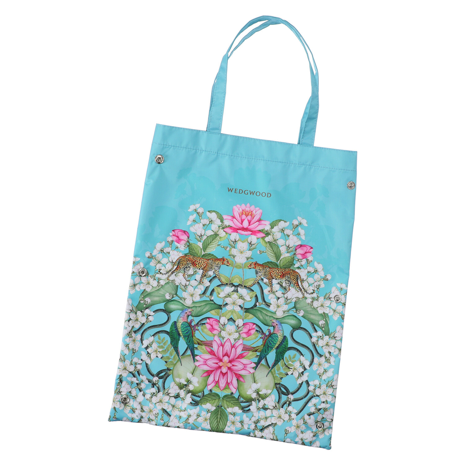 ウェッジウッド 楽々開閉 晴雨兼用折りたたみ日傘 収納バッグ付