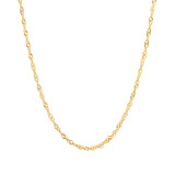 オール　ブランシュ 純金 スクリューネックレス