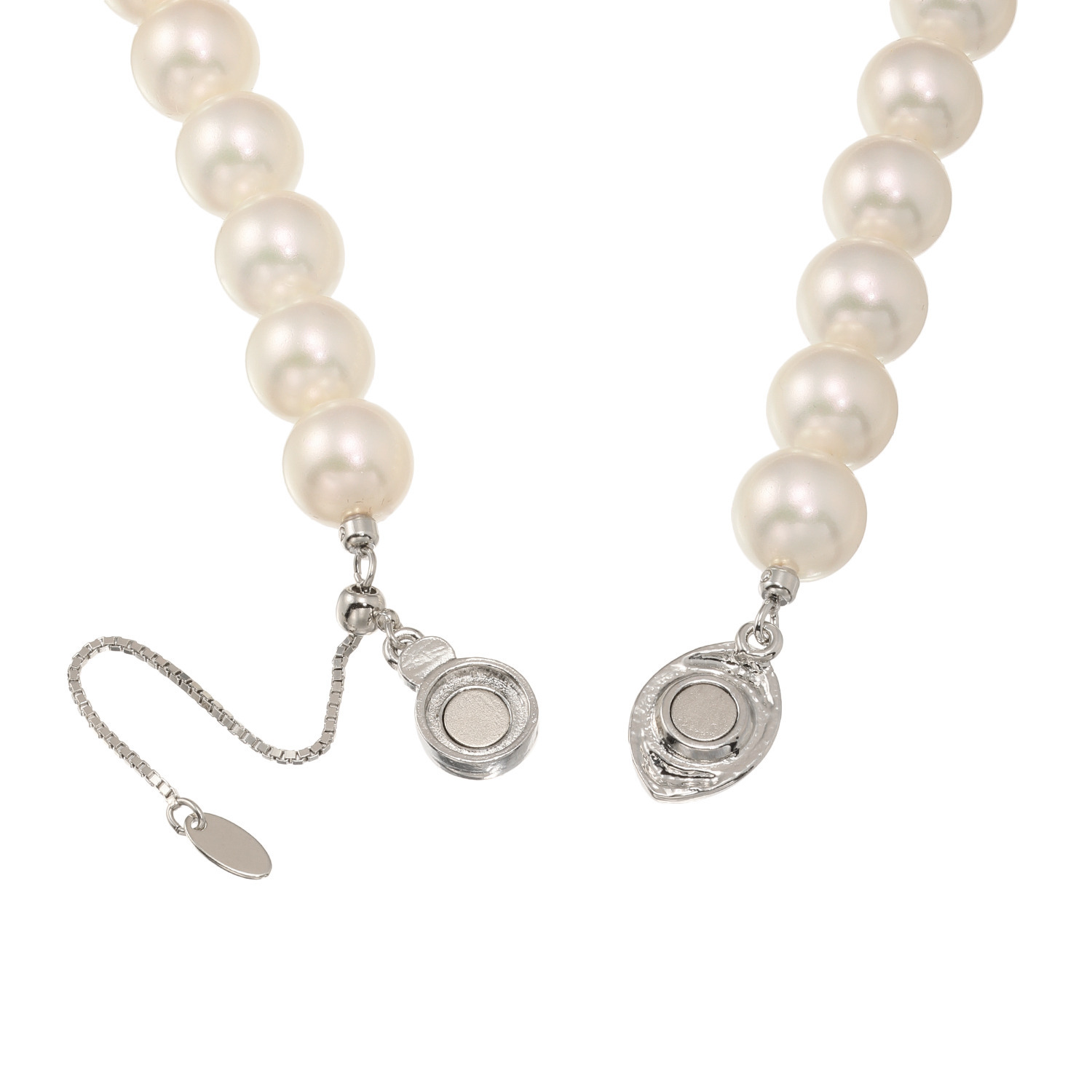 プレミアムパール 泉州の職人技 １０ｍｍＵＰ 貝パール プリンセスネックレス