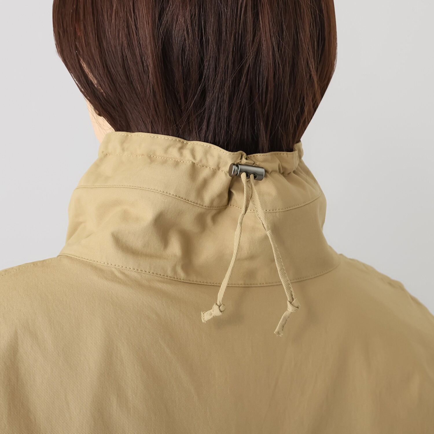 ヨーコモリモト ボリュームネック デザインブルゾン