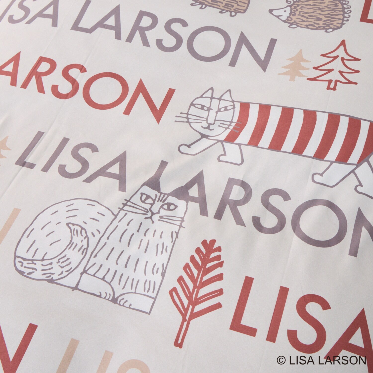 リサ・ラーソン 人気キャラクター勢ぞろい カバーリング４点セット ＜ダブル＞