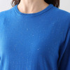 ソアージュ 極小スパンコールを ちりばめたスターダストな 煌めき！ 綿１００％ ニットプルオーバー