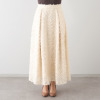 シック　バイ　ネイチャー カットジャガード フレアースカート