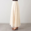 シック　バイ　ネイチャー カットジャガード フレアースカート
