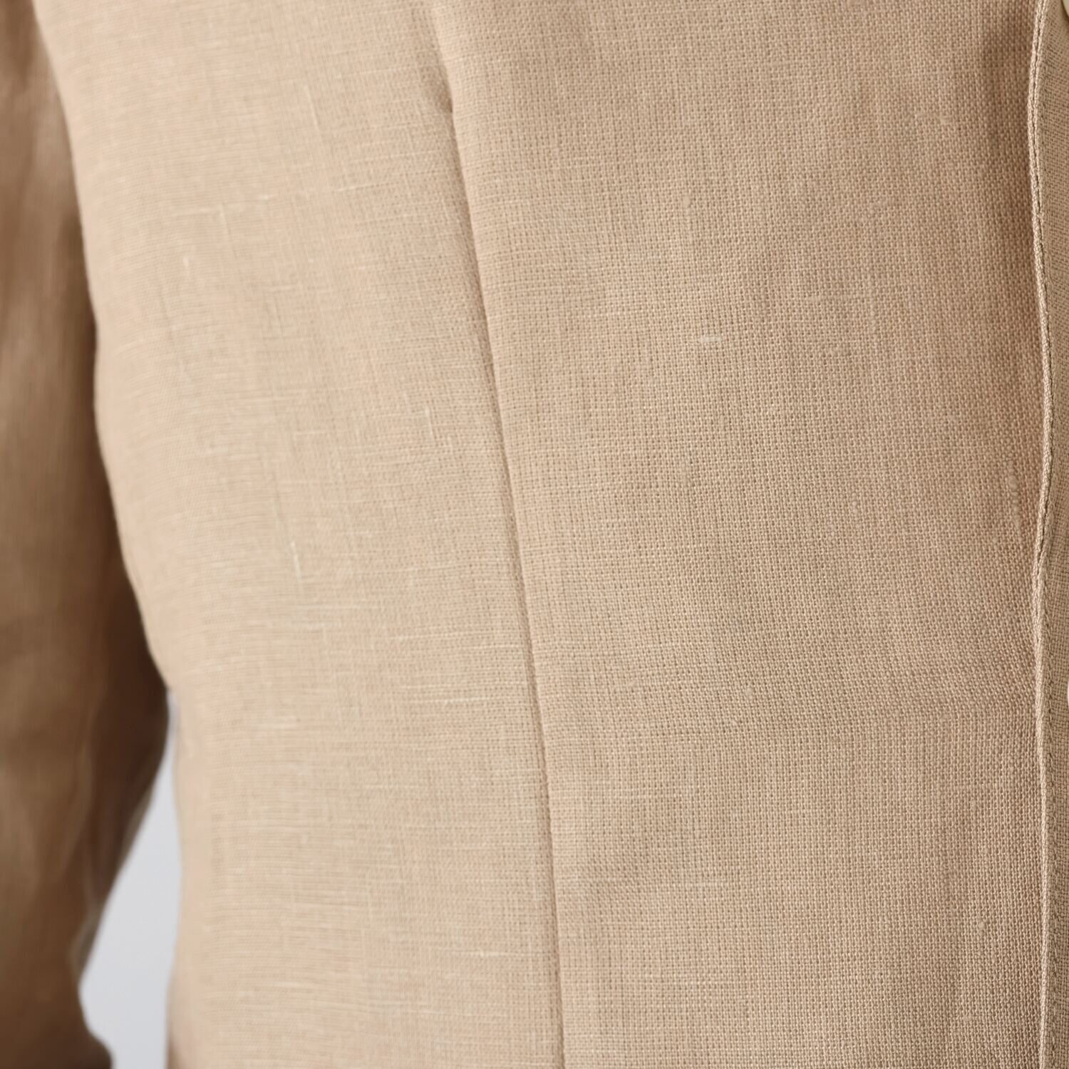 メリオン フランス・ ノルマンディー産 プラチナプレミアムリネン 立体シルエット テーラードジャケット ＜メンズ＞