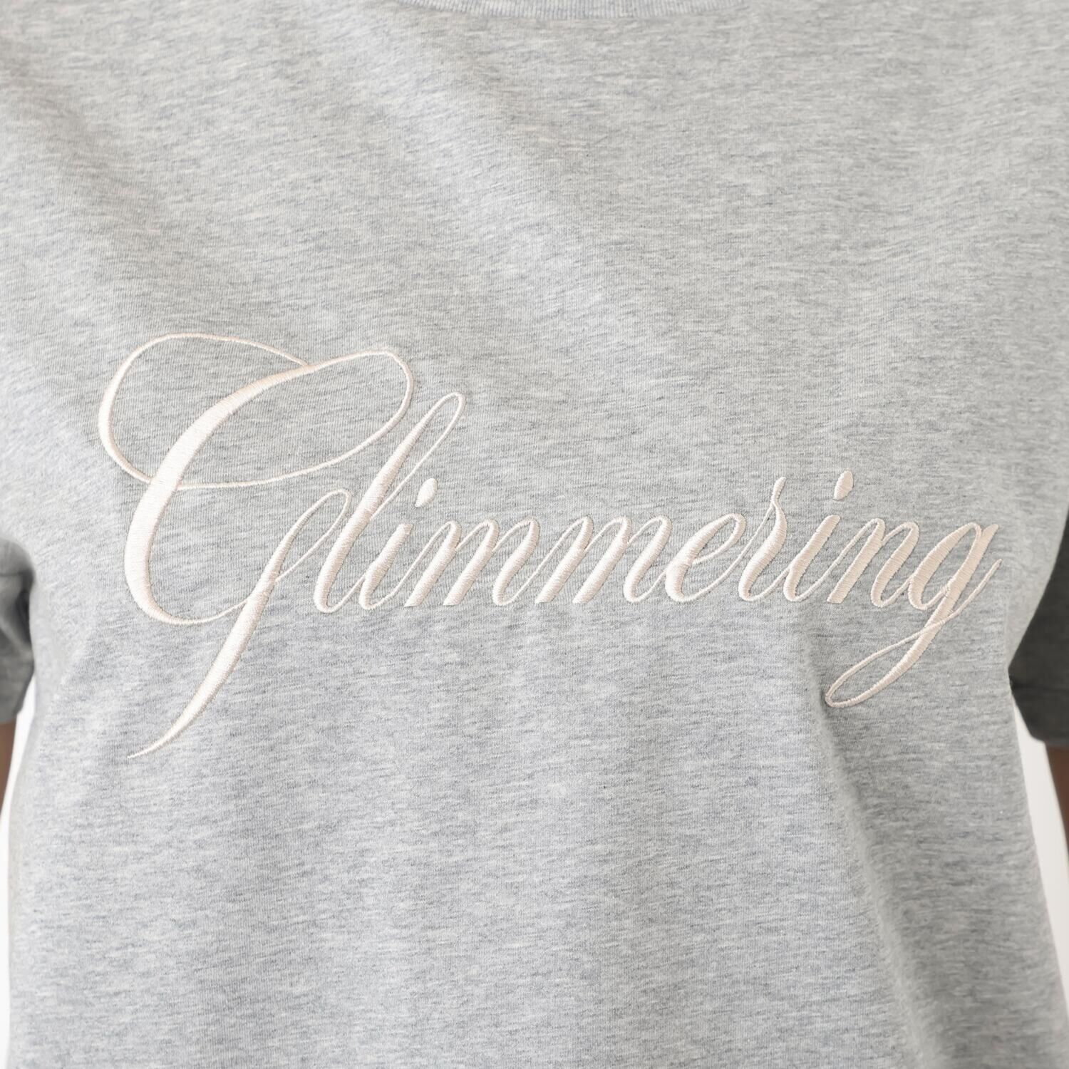 アンドスピカ 吸水速乾 エンブロイダリー コットン混プルオーバー