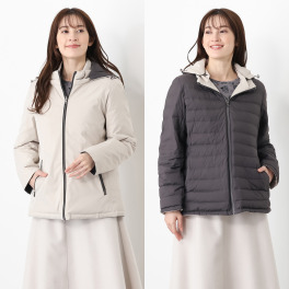 ダジュール リバーシブル ダウンジャケット