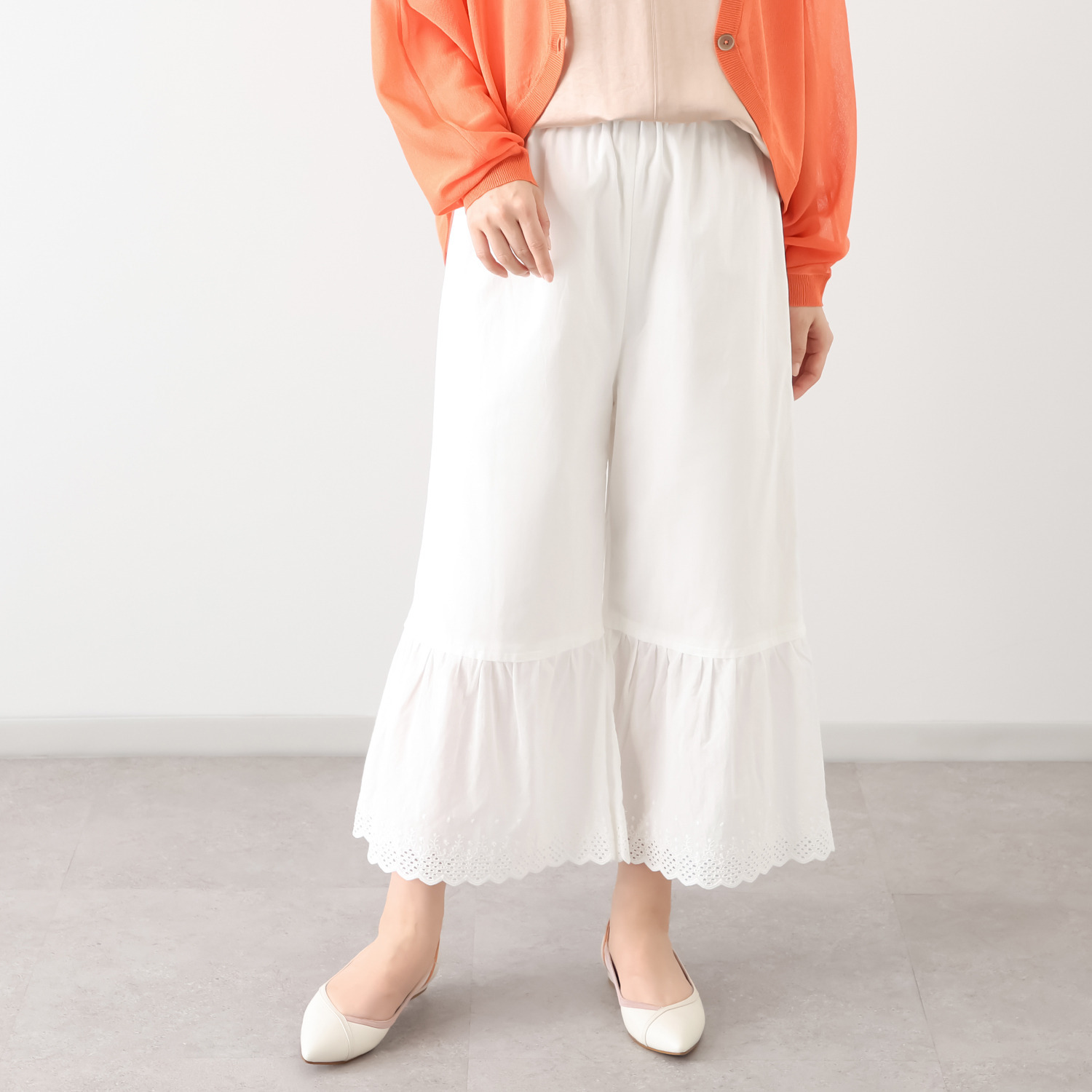 オトナノクラシ コットンレース ペチパンツ