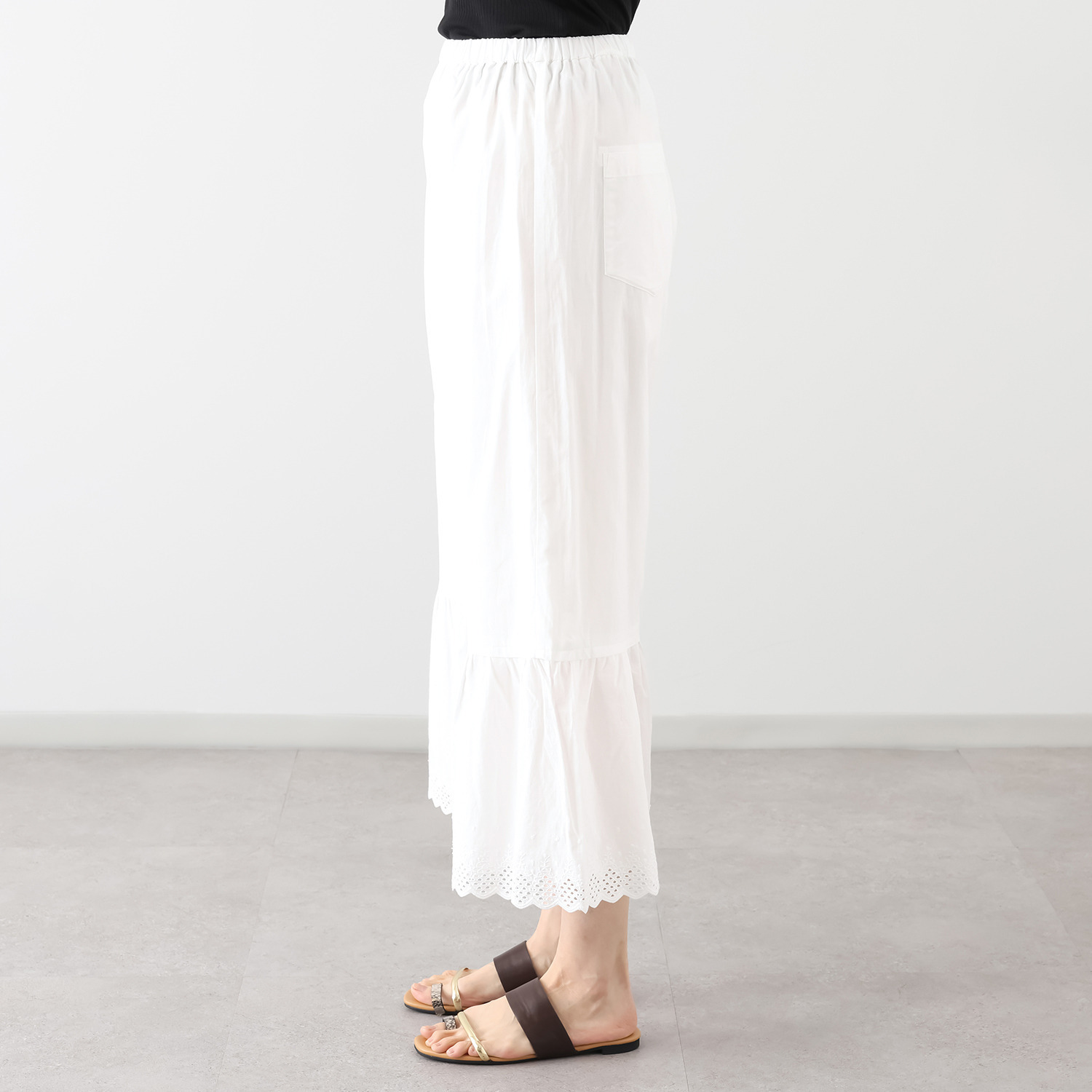 オトナノクラシ コットンレース ペチパンツ