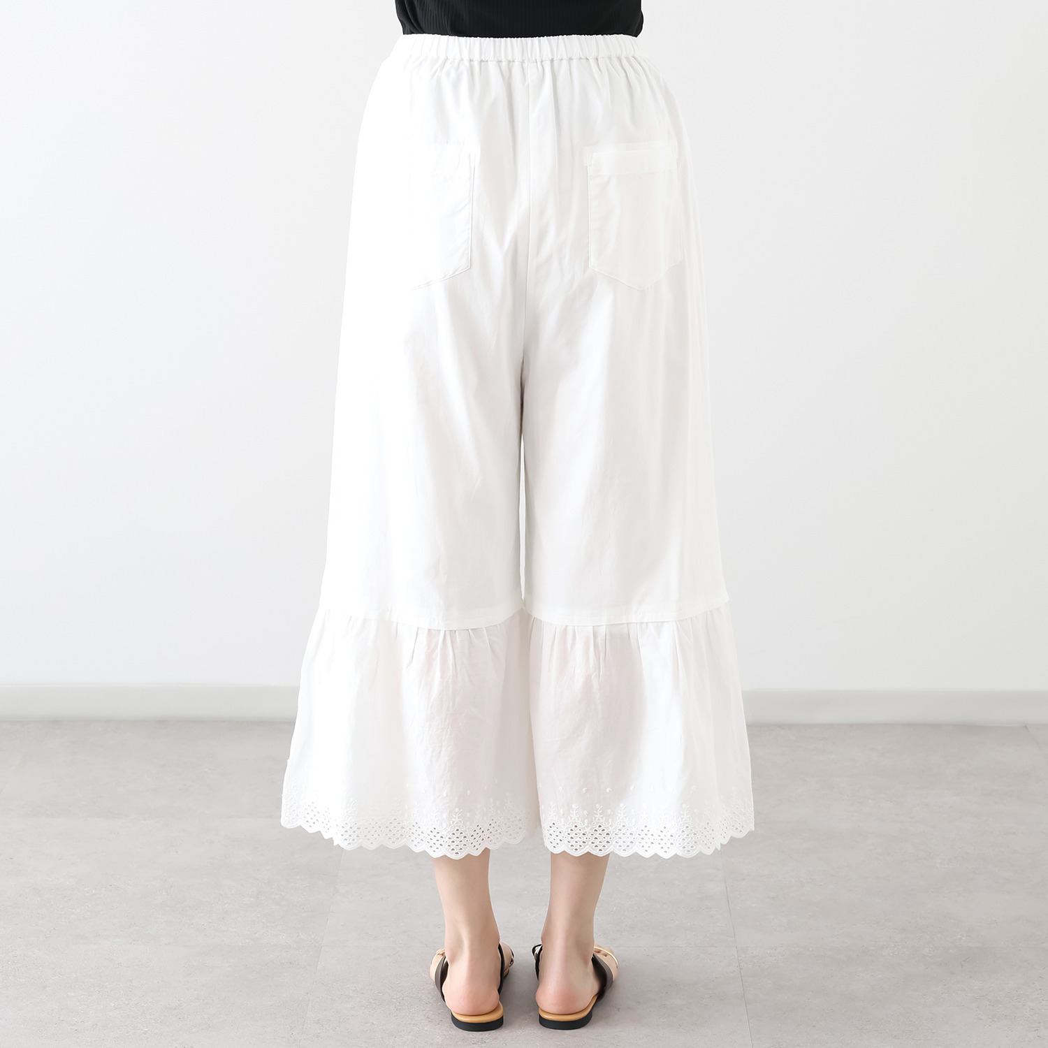 オトナノクラシ コットンレース ペチパンツ